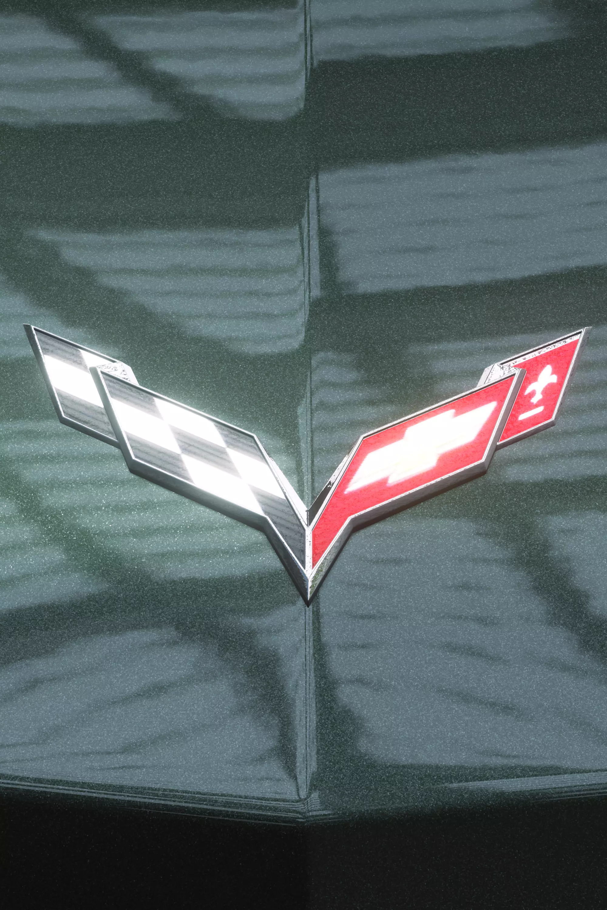 Corvette C7 3D model_0