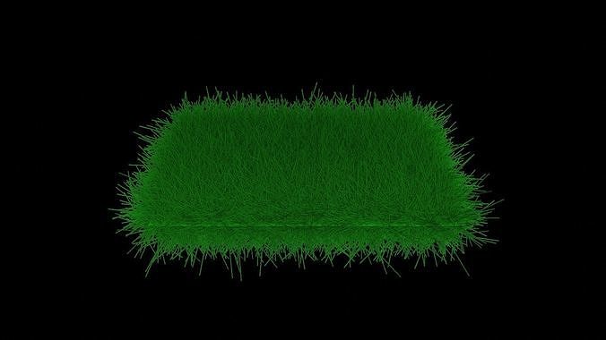 Grass Low-poly 3D model