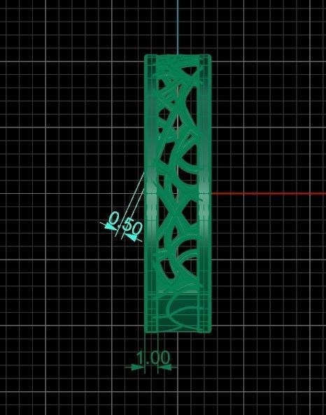 Gold ring 3D print model_5