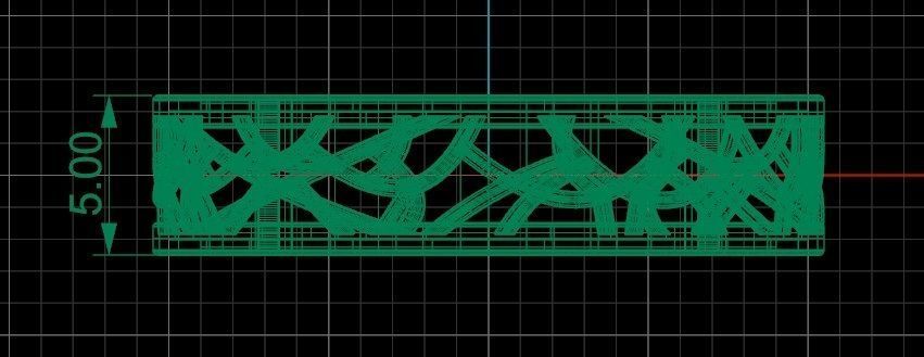 Gold ring 3D print model_4