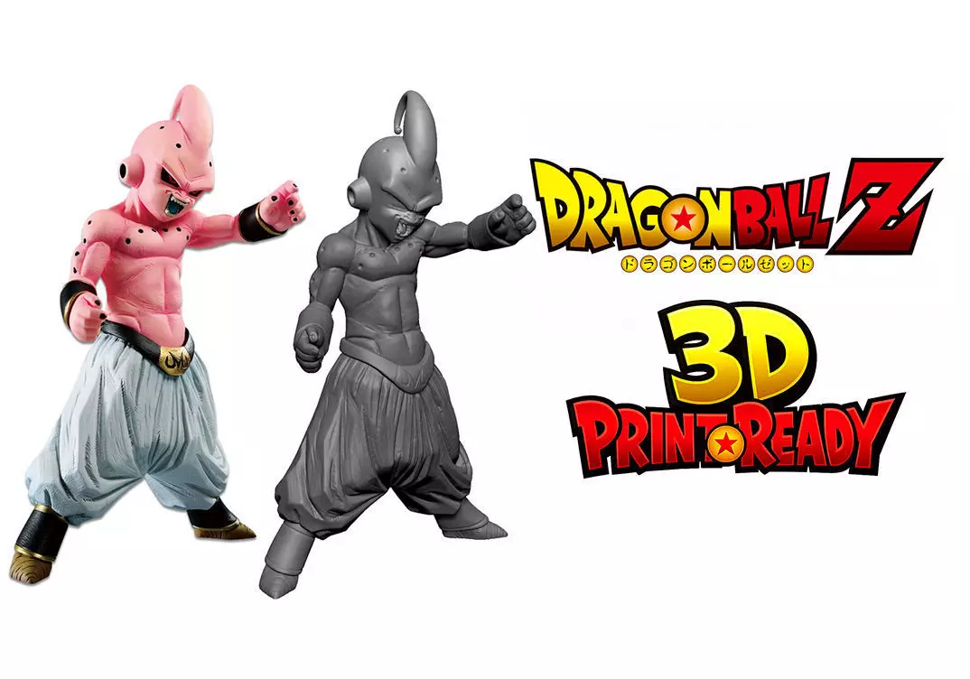 Majin Buu 3rd form 3D print model