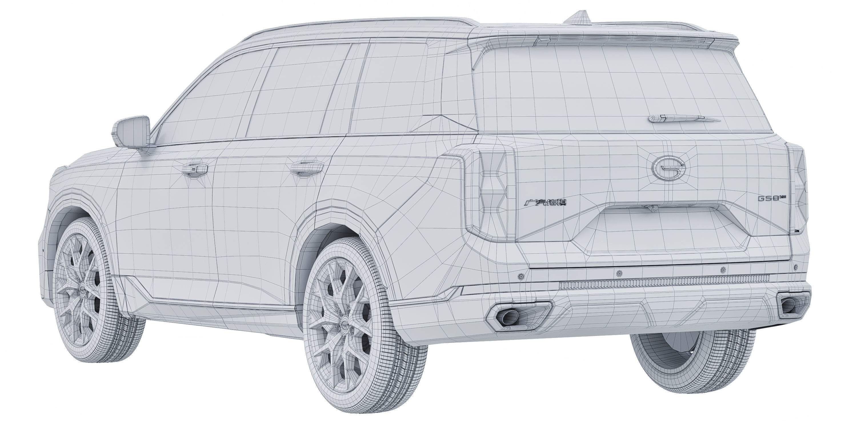 GAC GS8 3D model_5