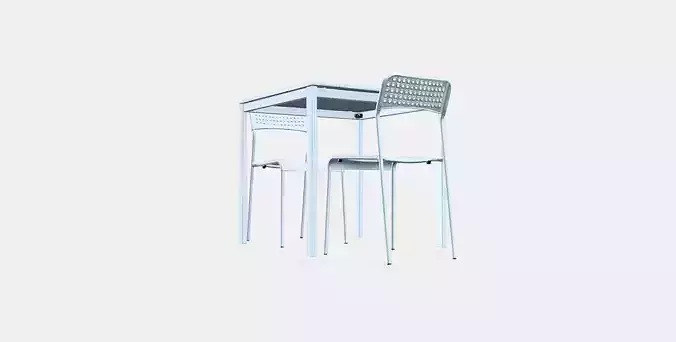 MELLTORP  ADDE Table and 2 chairs