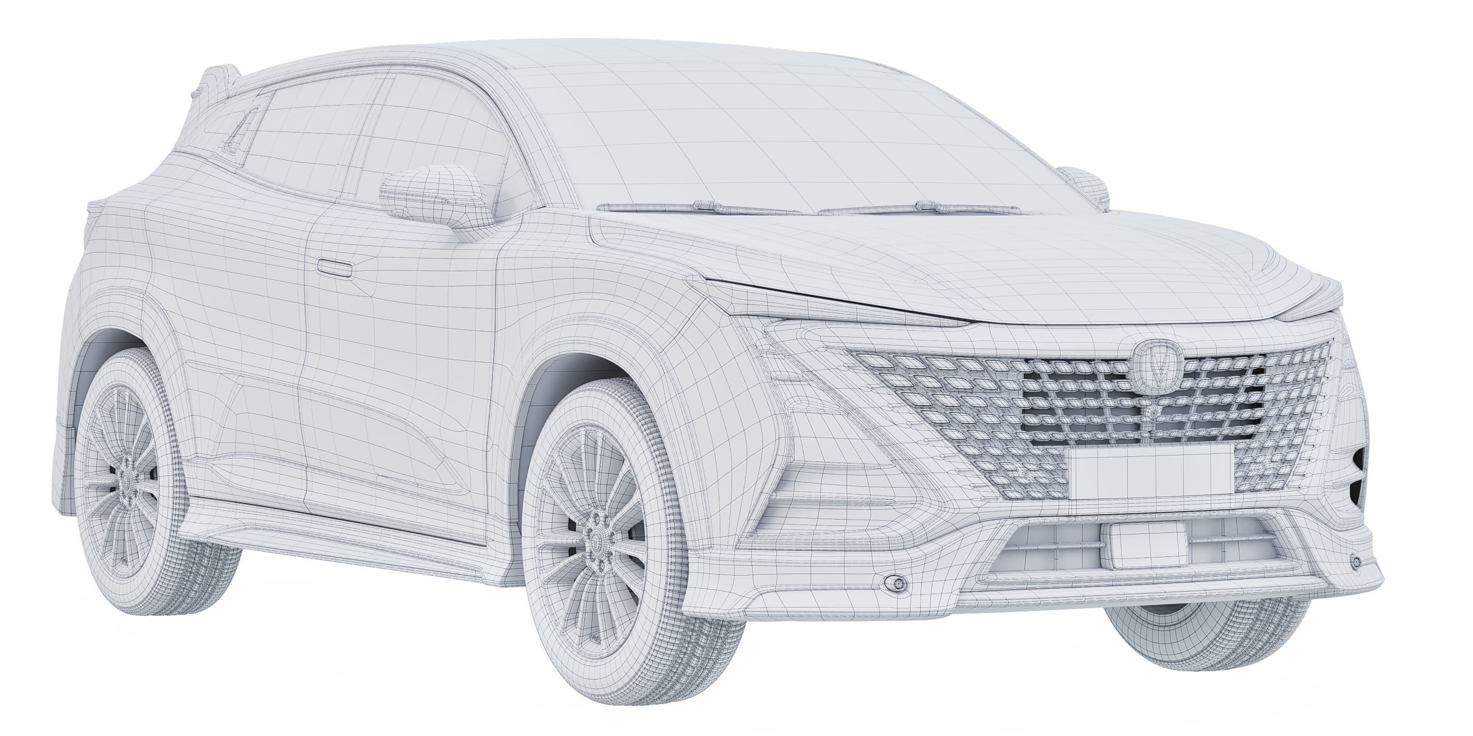 Changan UNI-T 3D model_4
