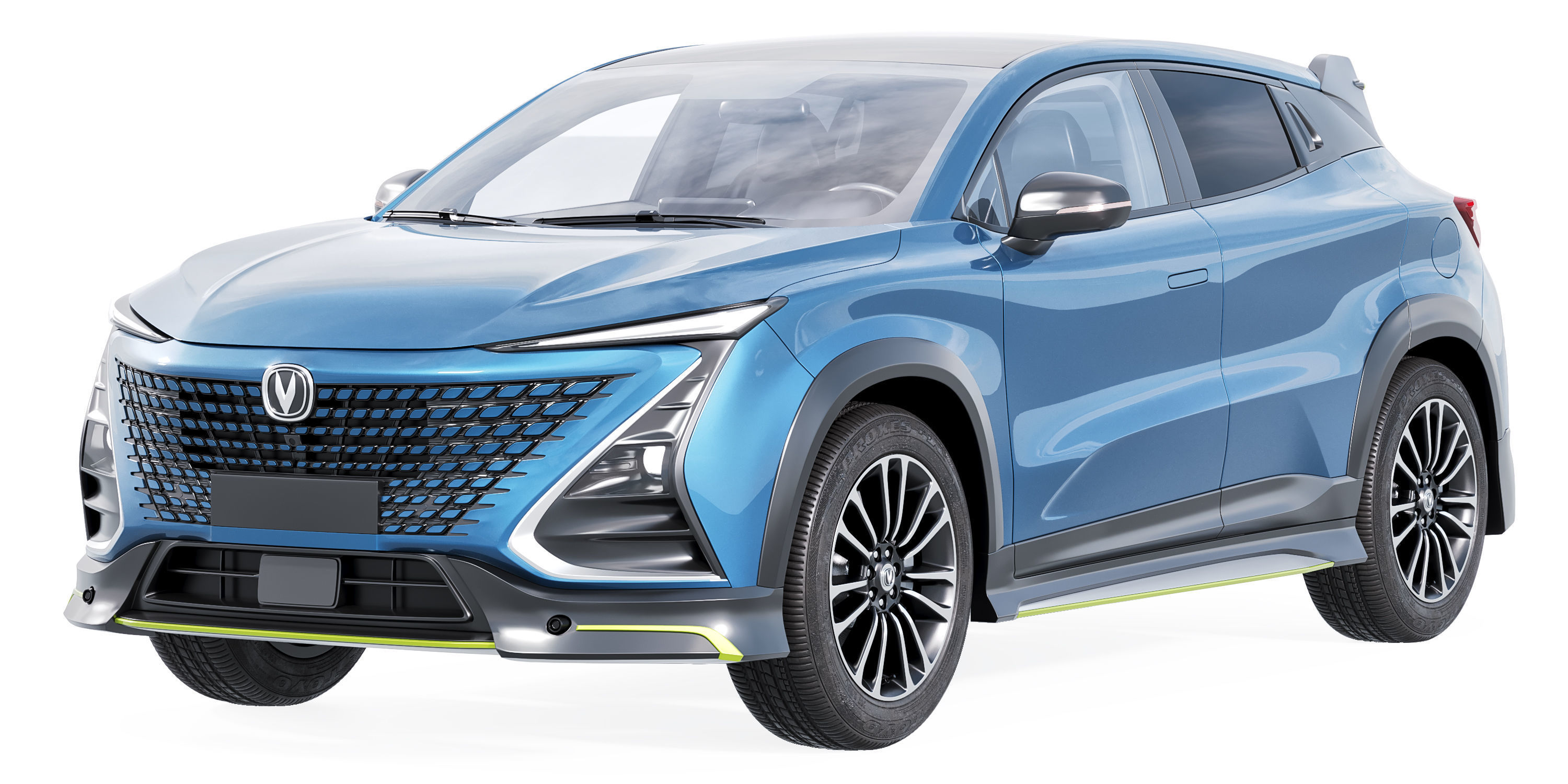 Changan UNI-T 3D model_2