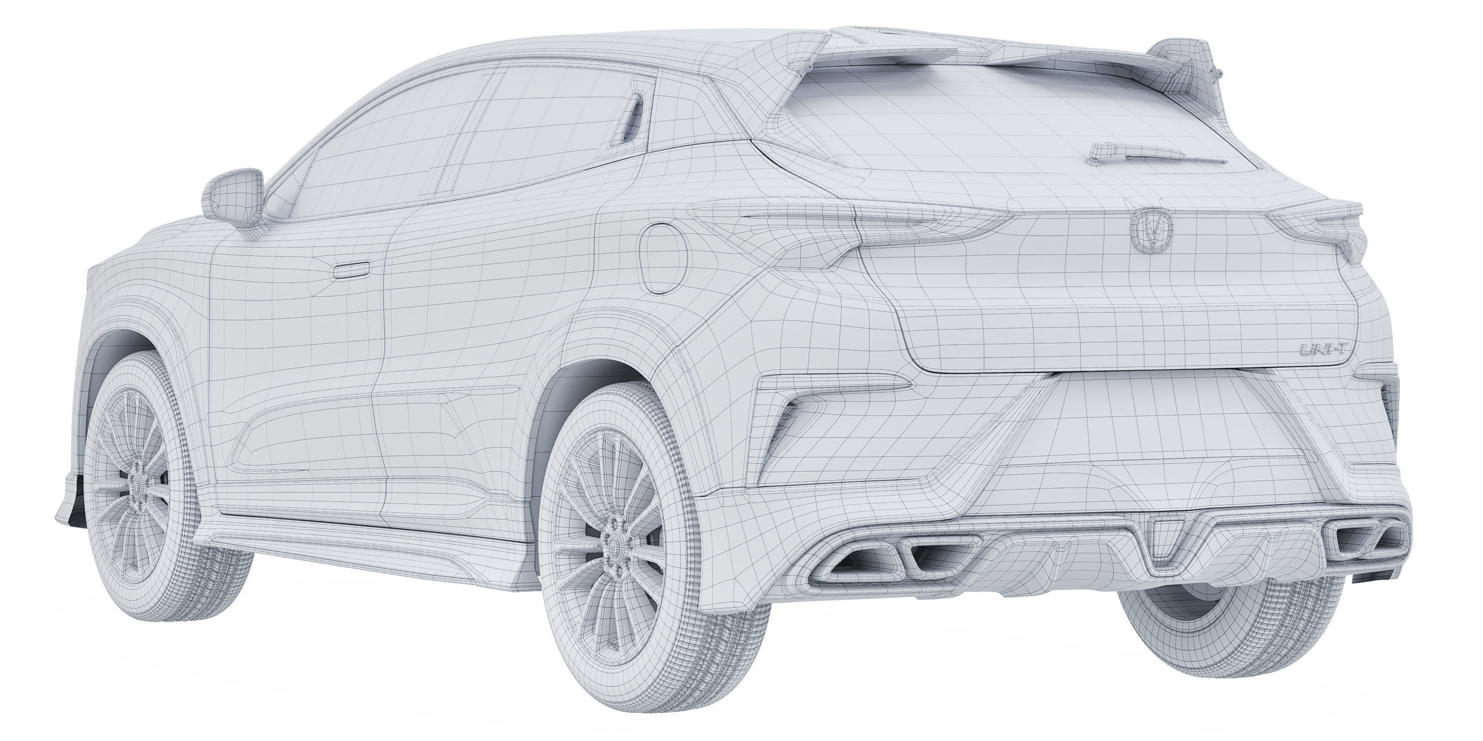 Changan UNI-T 3D model_5