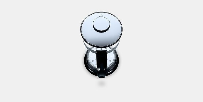 UPPHETTA Coffeetea maker 1 Low-poly 3D model 4