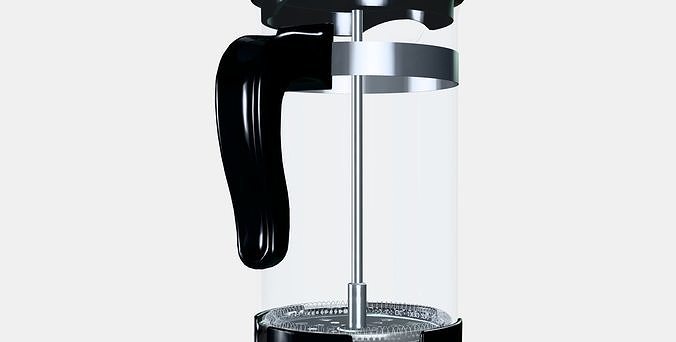 UPPHETTA Coffeetea maker 1 Low-poly 3D model 5