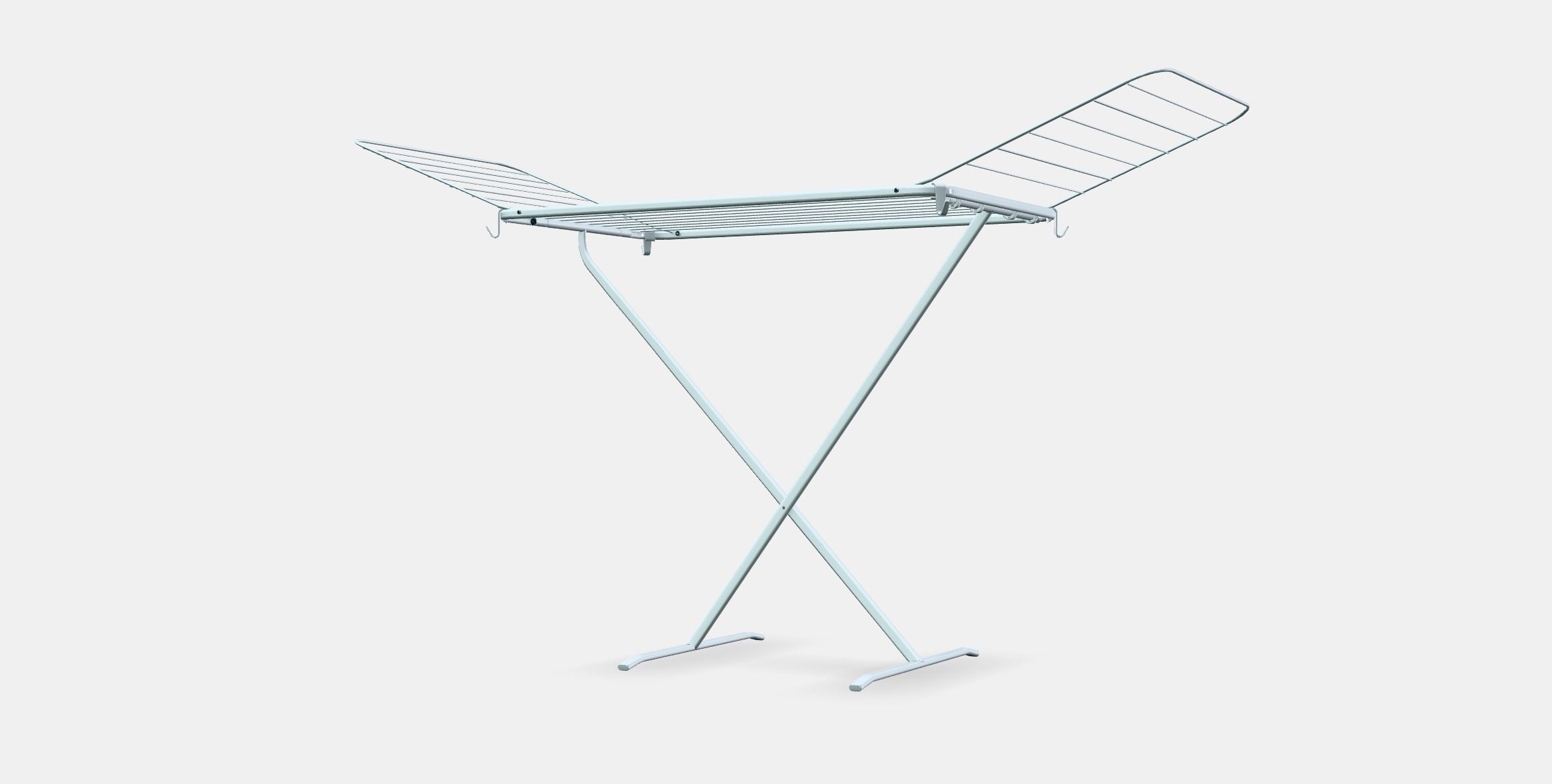 MULIG Drying rack inoutdoor Low-poly 3D model_13