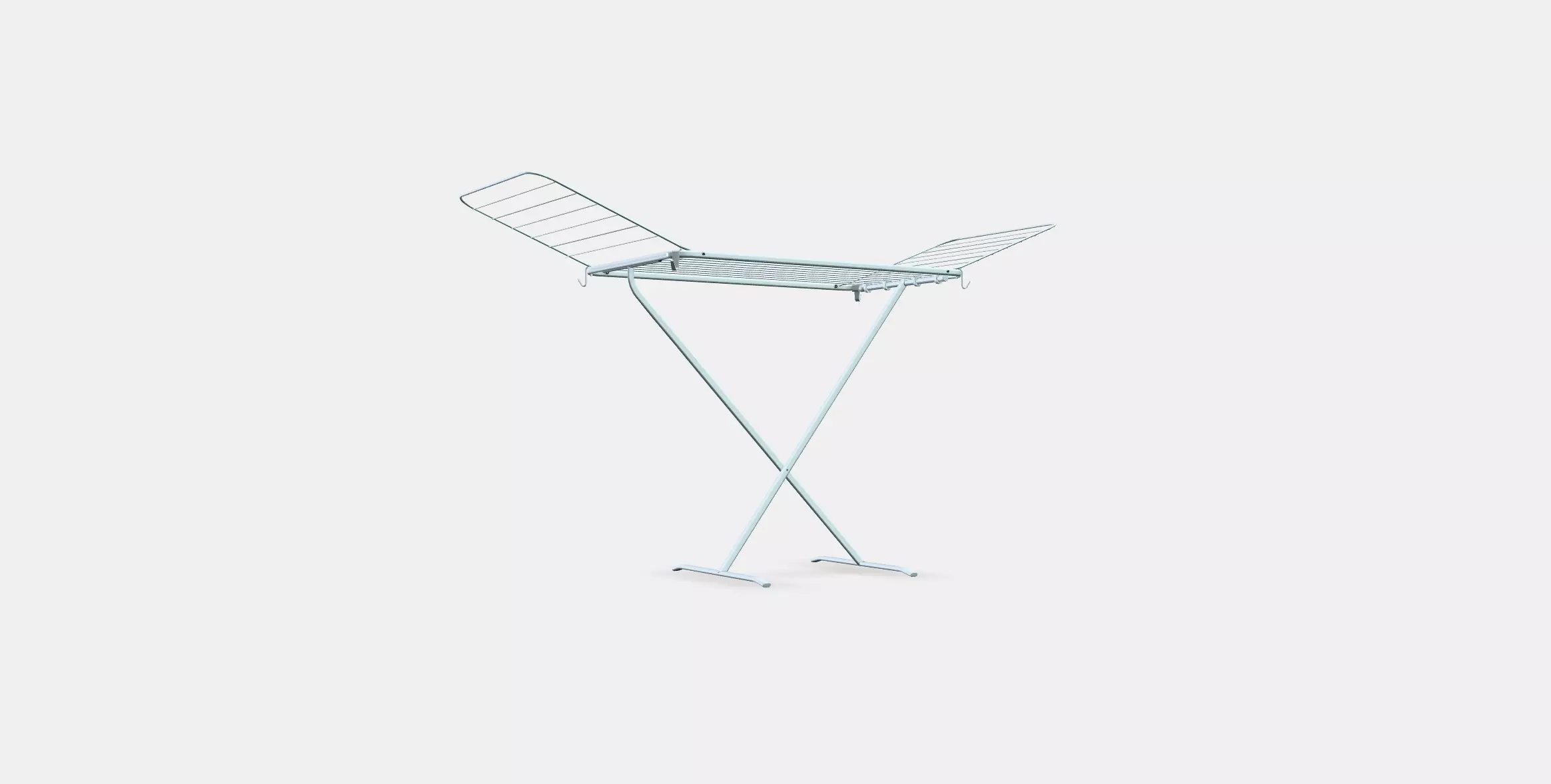 MULIG Drying rack inoutdoor Low-poly 3D model_0