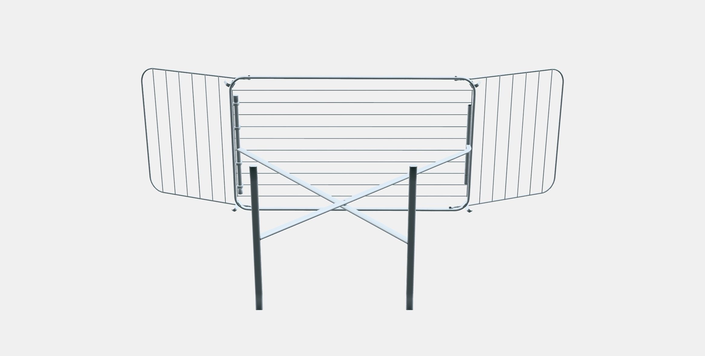 MULIG Drying rack inoutdoor Low-poly 3D model_8