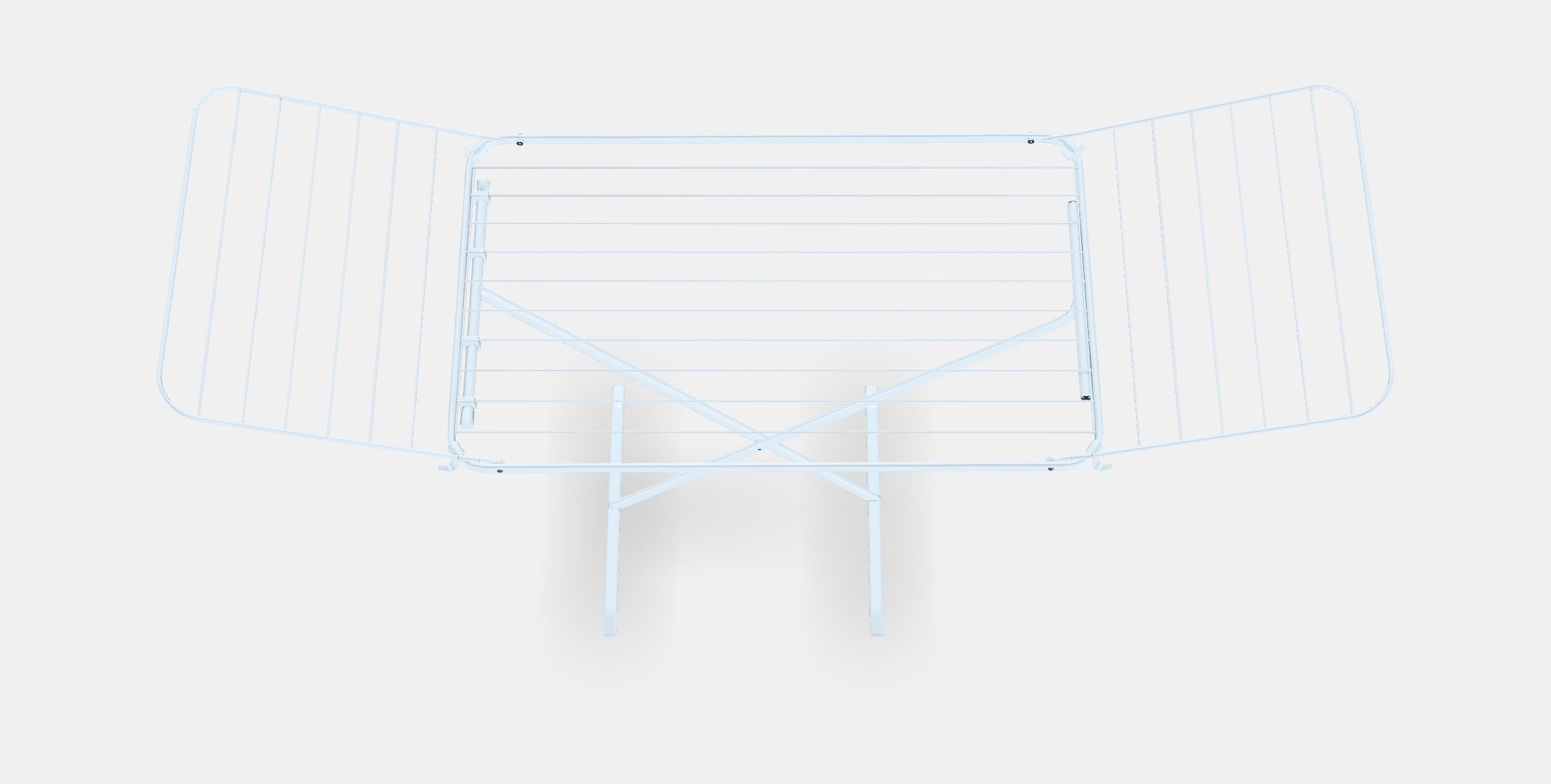 MULIG Drying rack inoutdoor Low-poly 3D model_4
