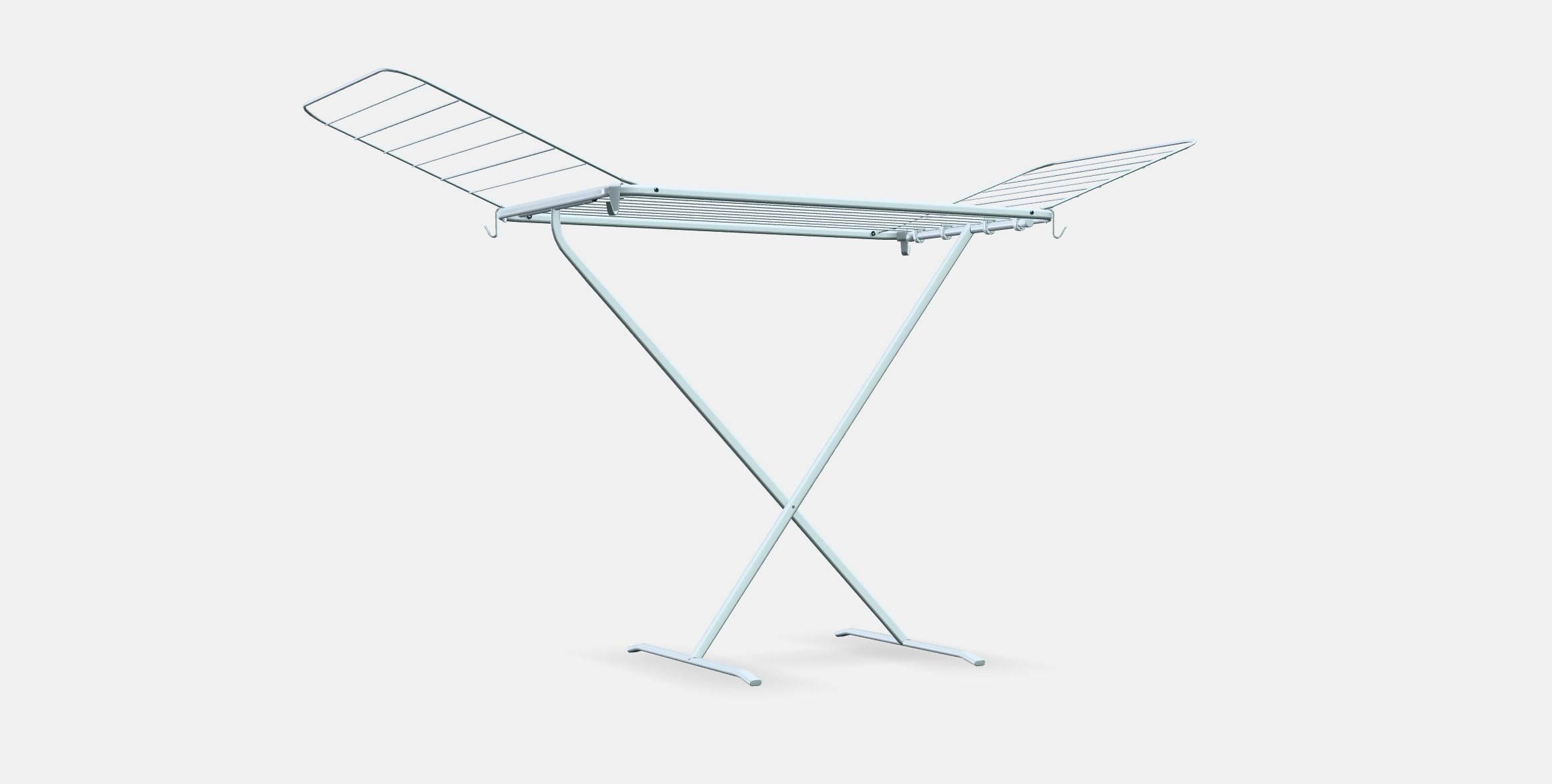 MULIG Drying rack inoutdoor Low-poly 3D model_9