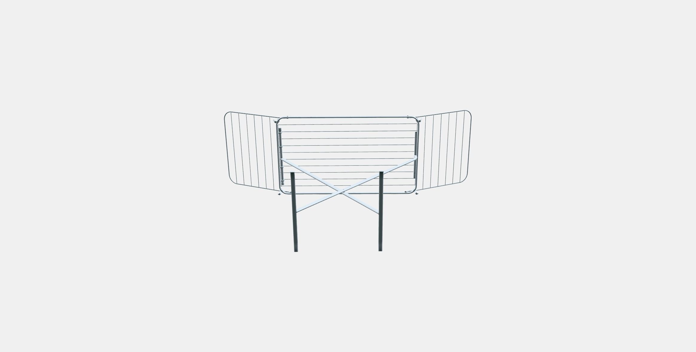 MULIG Drying rack inoutdoor Low-poly 3D model_7