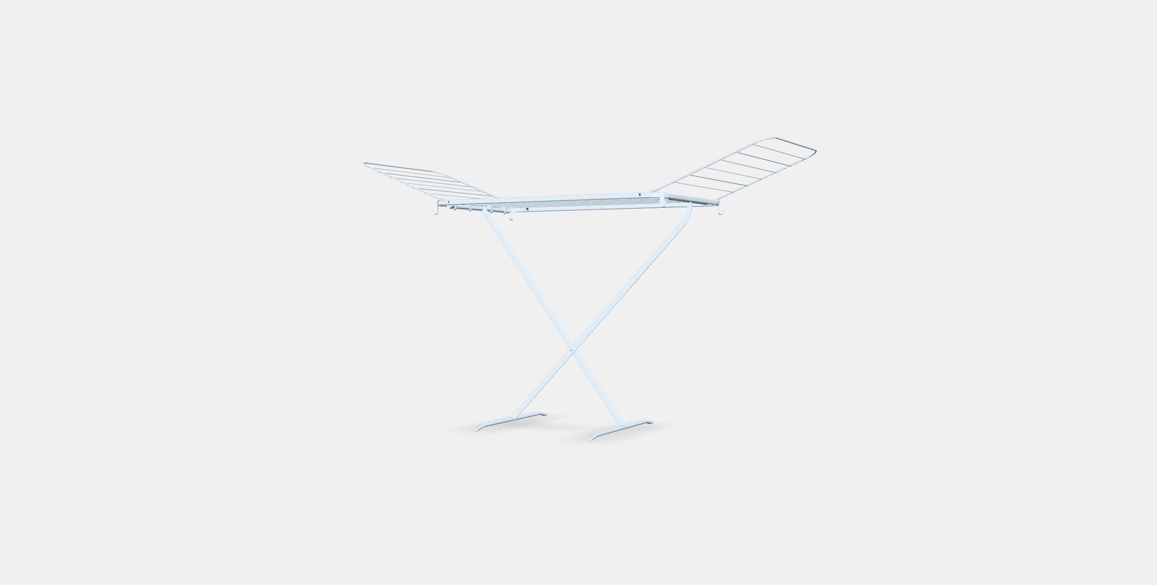 MULIG Drying rack inoutdoor Low-poly 3D model_5