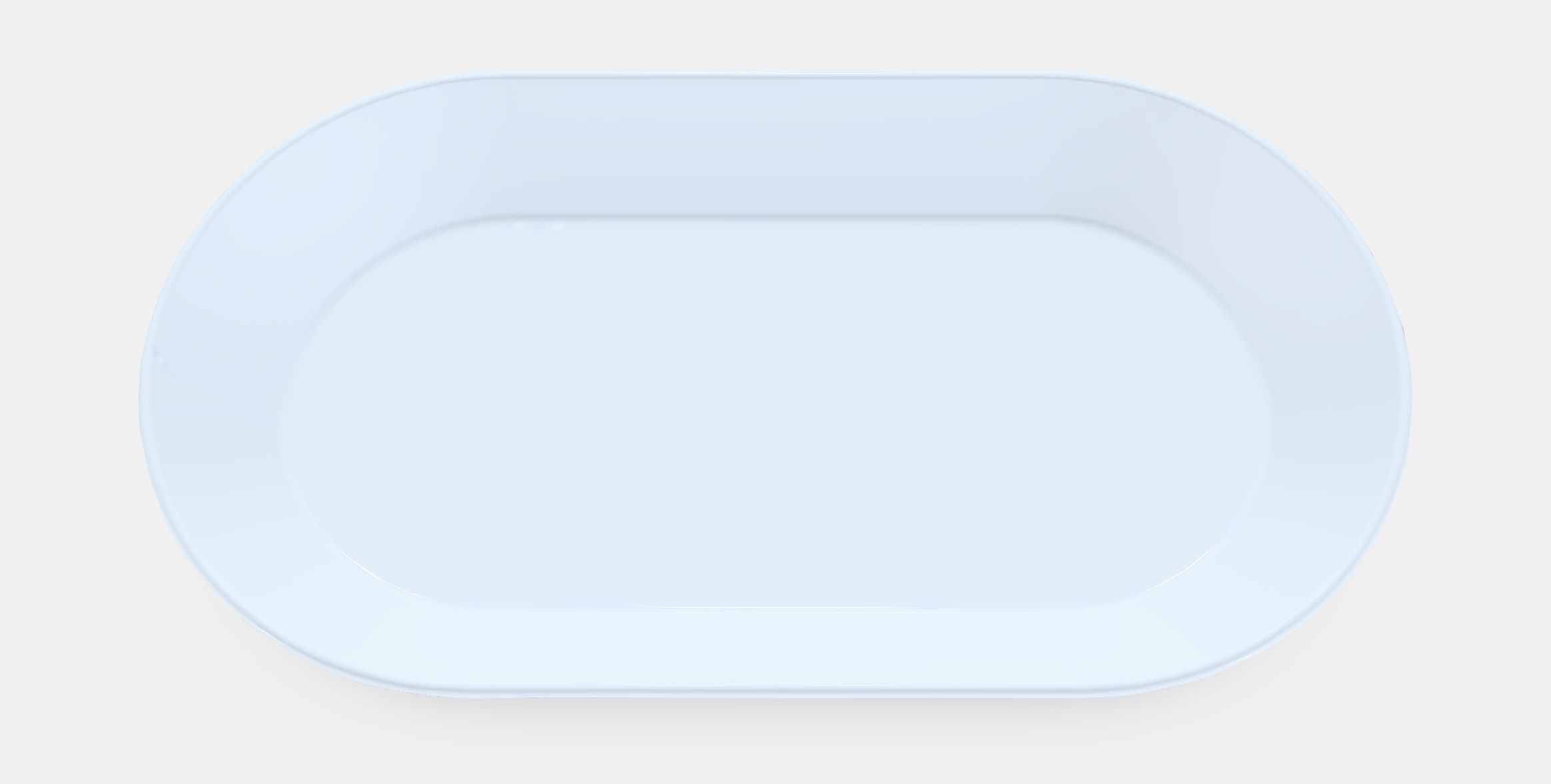 IKEA 365 Serving plate Low-poly 3D model_4