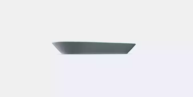 IKEA 365 Serving plate Low-poly 3D model