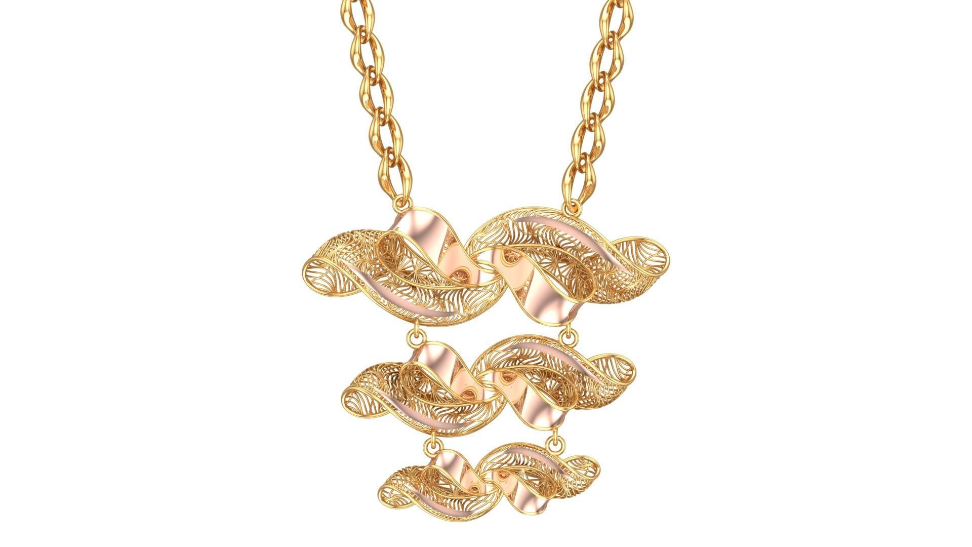 NEW COLLECTION NECKLACE-10 PCS 3D print model_12