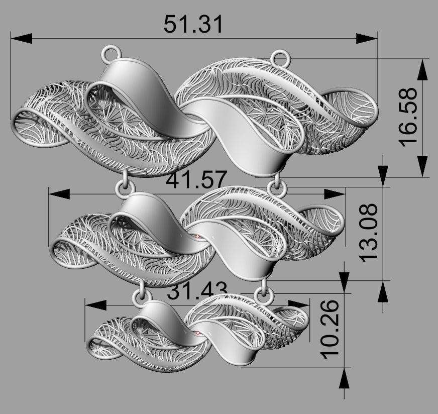 NEW COLLECTION NECKLACE-10 PCS 3D print model_11