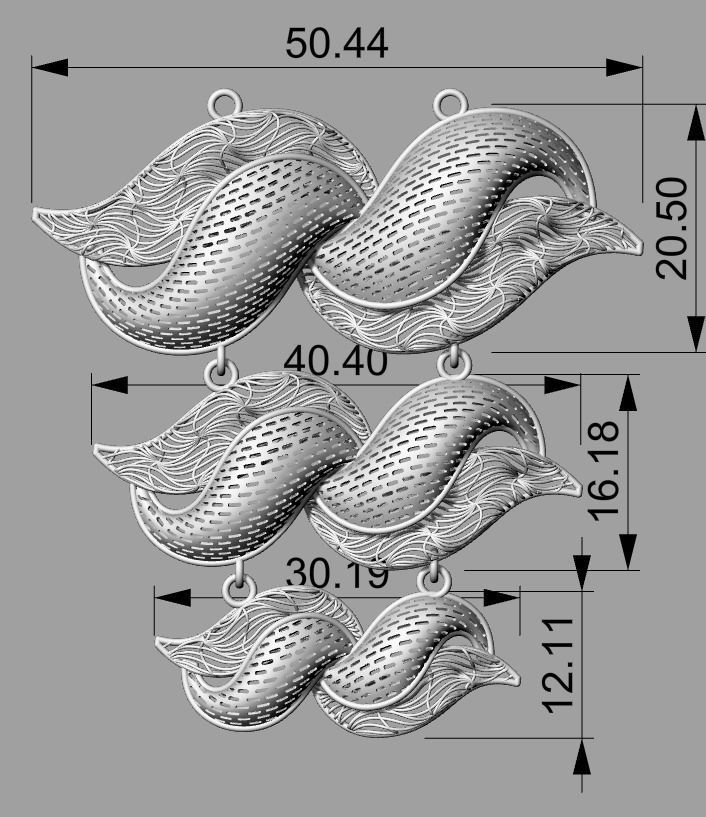 NEW COLLECTION NECKLACE-10 PCS 3D print model_7