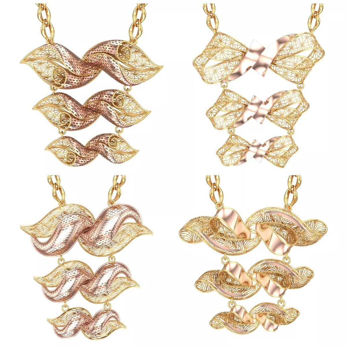 NEW COLLECTION NECKLACE-10 PCS 3D print model_0