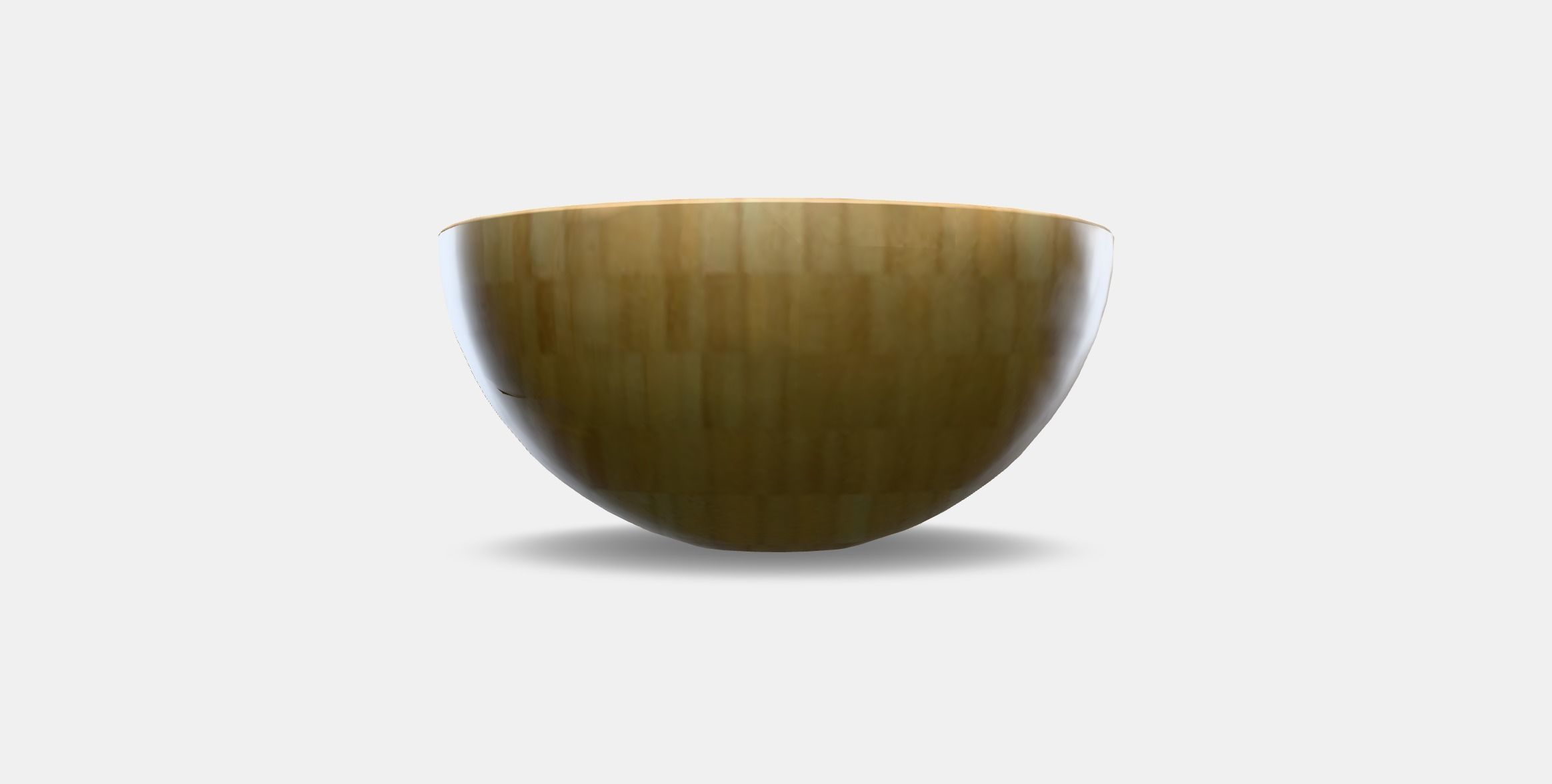 BLANDA MATT Serving bowl Low-poly 3D model_8