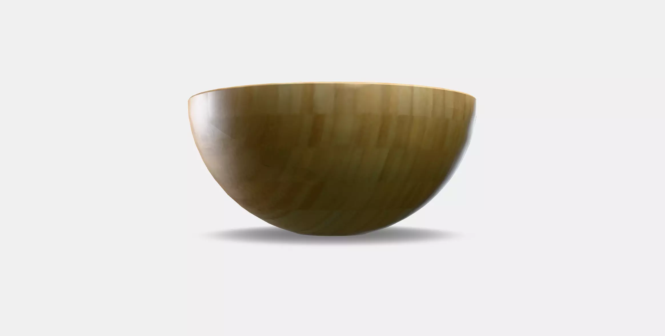 BLANDA MATT Serving bowl Low-poly 3D model_0