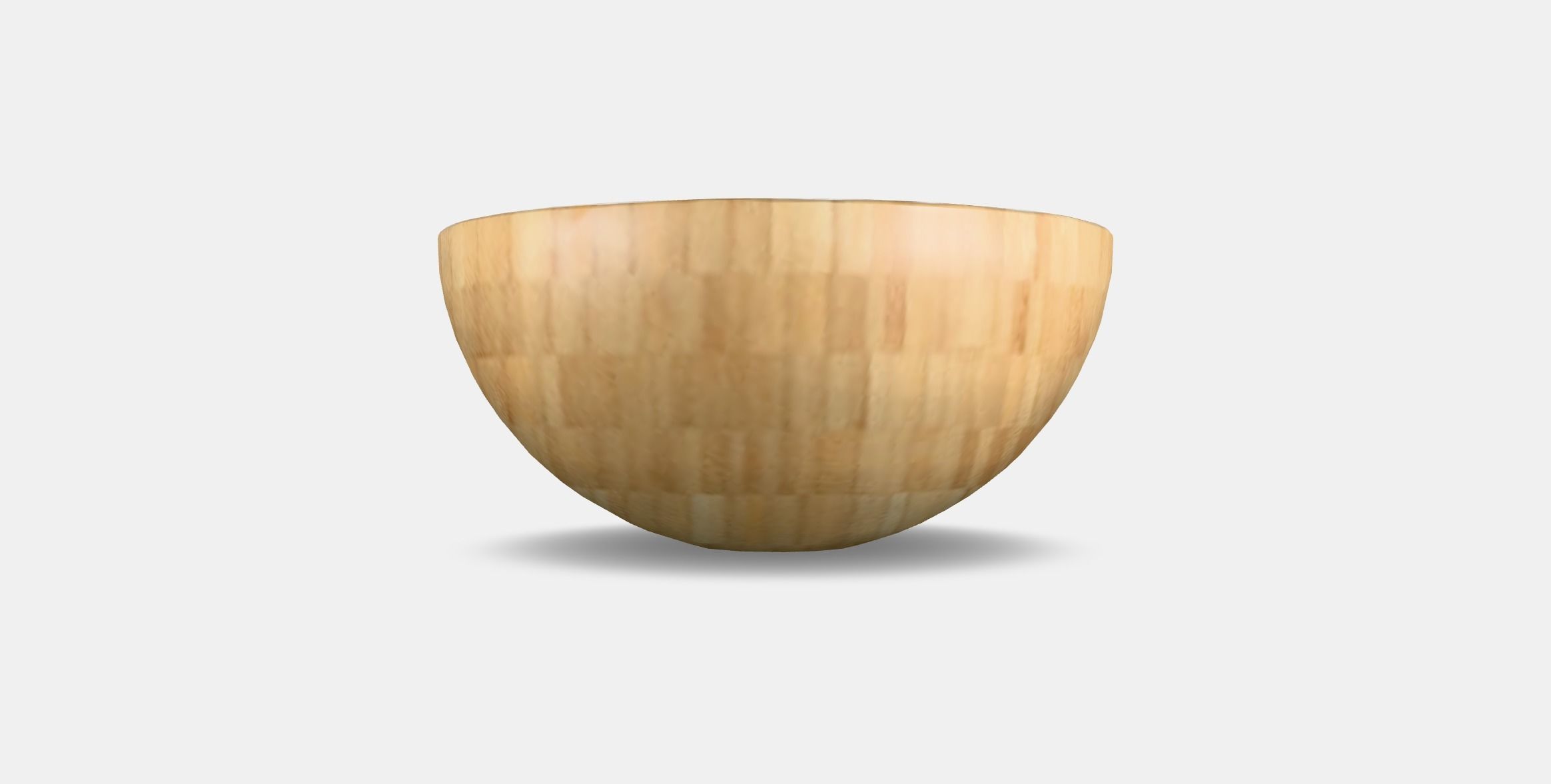BLANDA MATT Serving bowl Low-poly 3D model_14