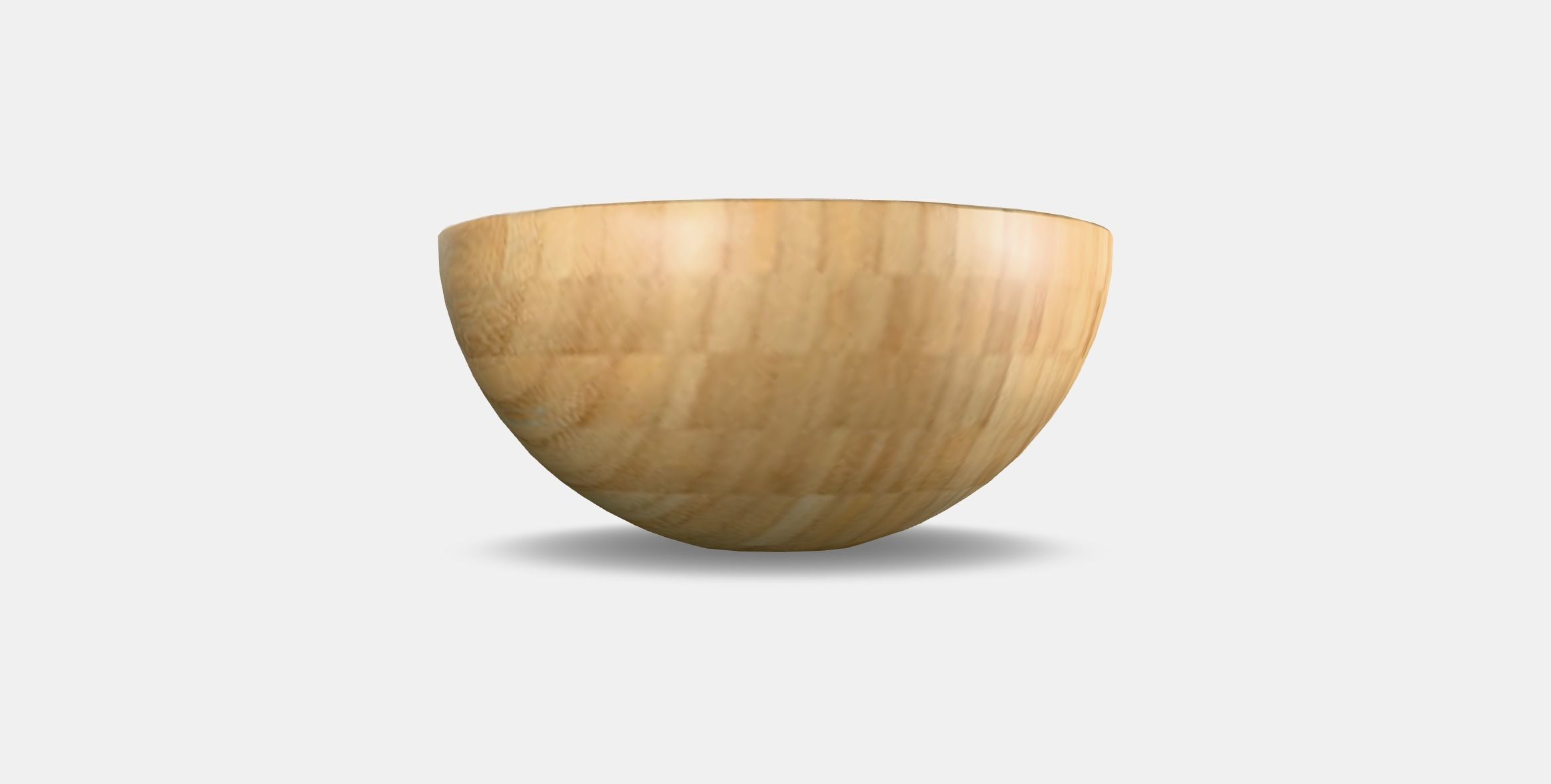 BLANDA MATT Serving bowl Low-poly 3D model_16