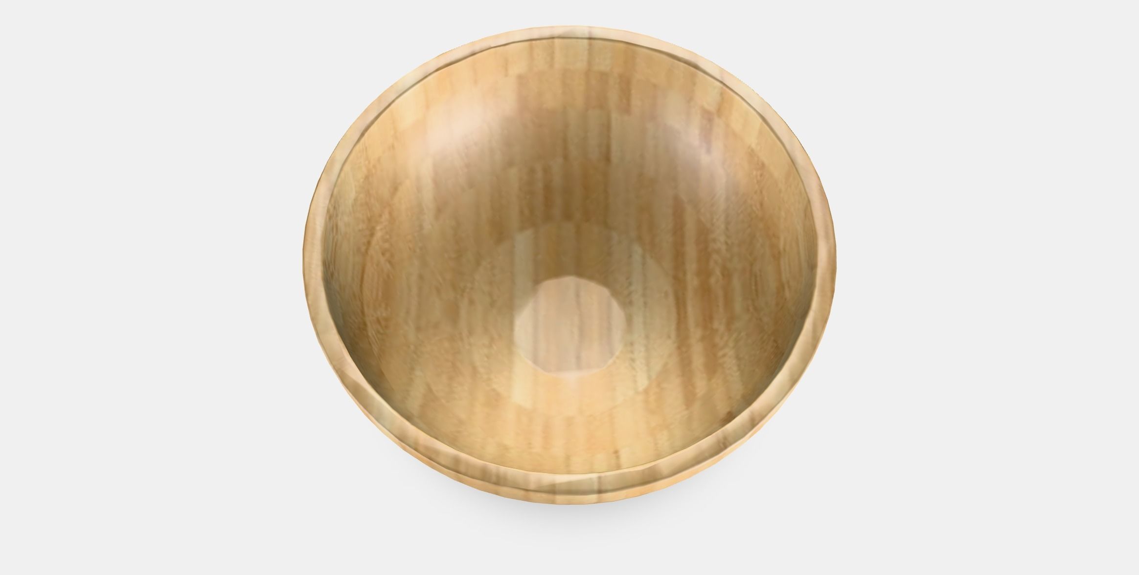 BLANDA MATT Serving bowl Low-poly 3D model_3