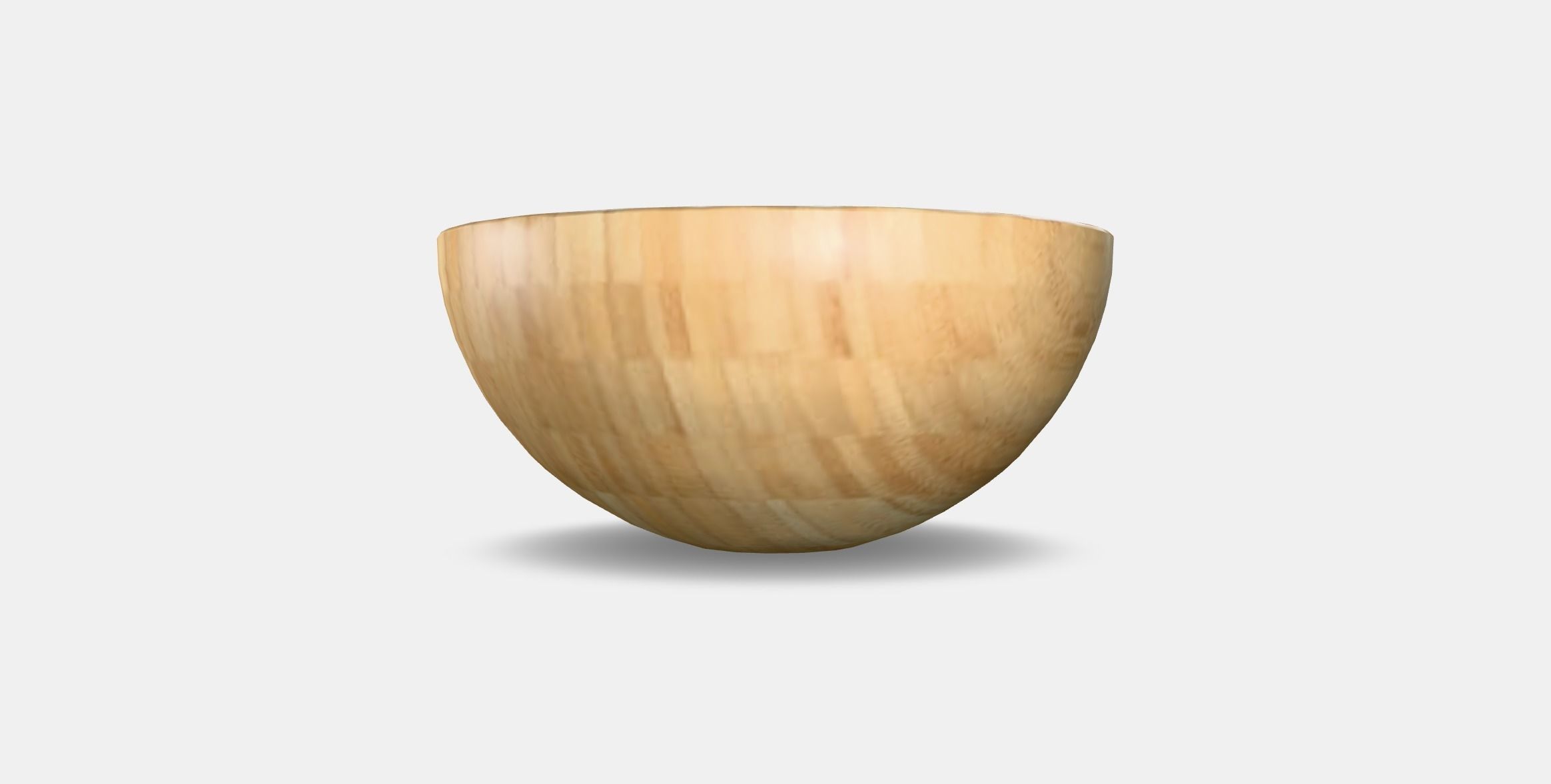 BLANDA MATT Serving bowl Low-poly 3D model_5