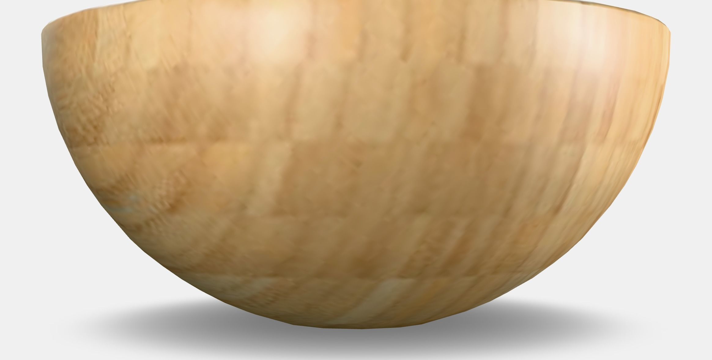 BLANDA MATT Serving bowl Low-poly 3D model_2