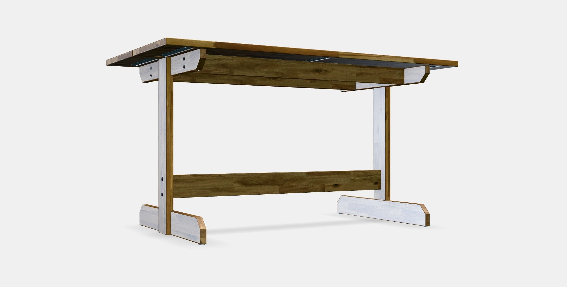 NACKANAS Table Low-poly 3D model_7