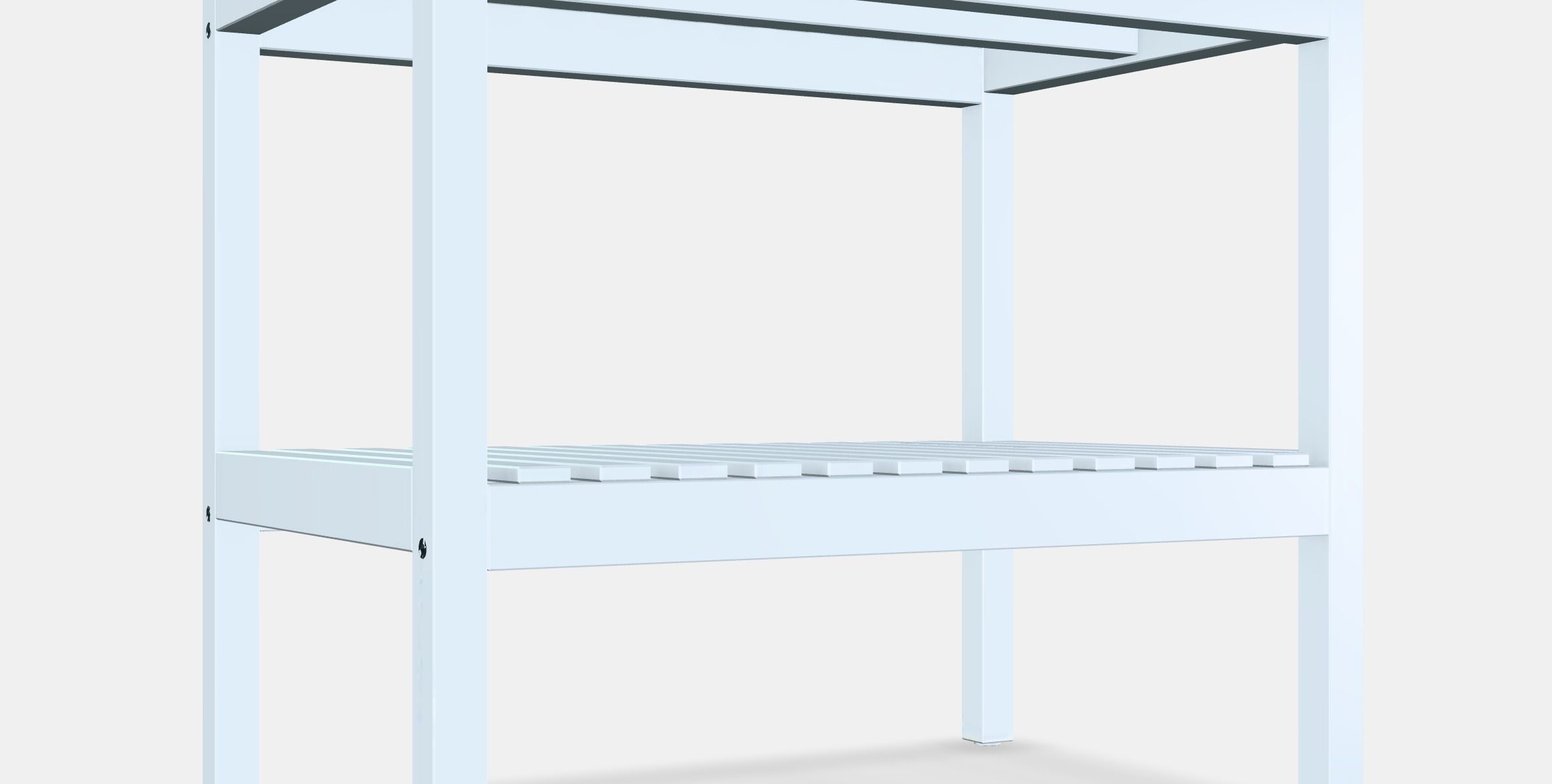 MUSKAN Bench Low-poly 3D model_2