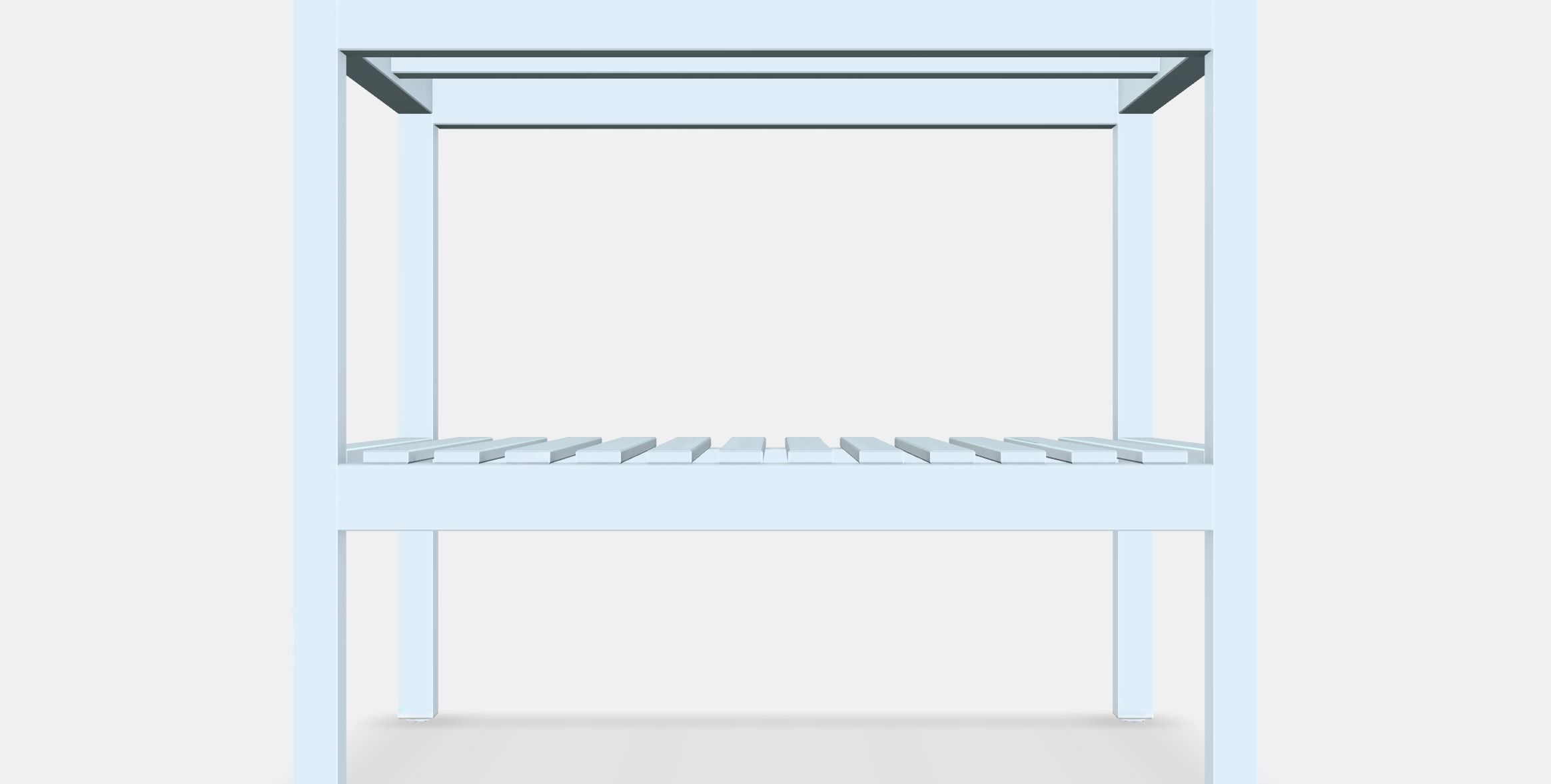 MUSKAN Bench Low-poly 3D model_15
