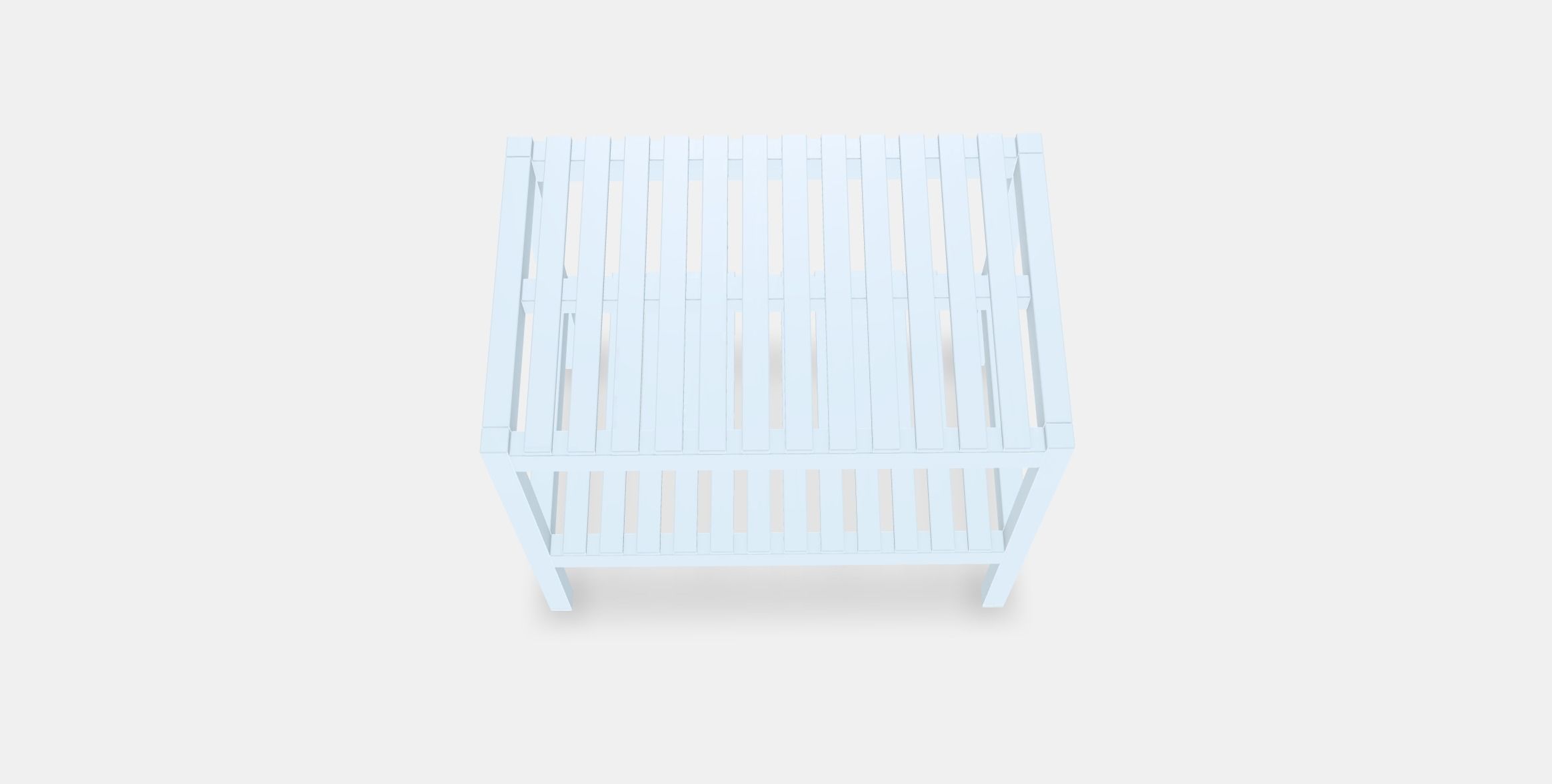 MUSKAN Bench Low-poly 3D model_3