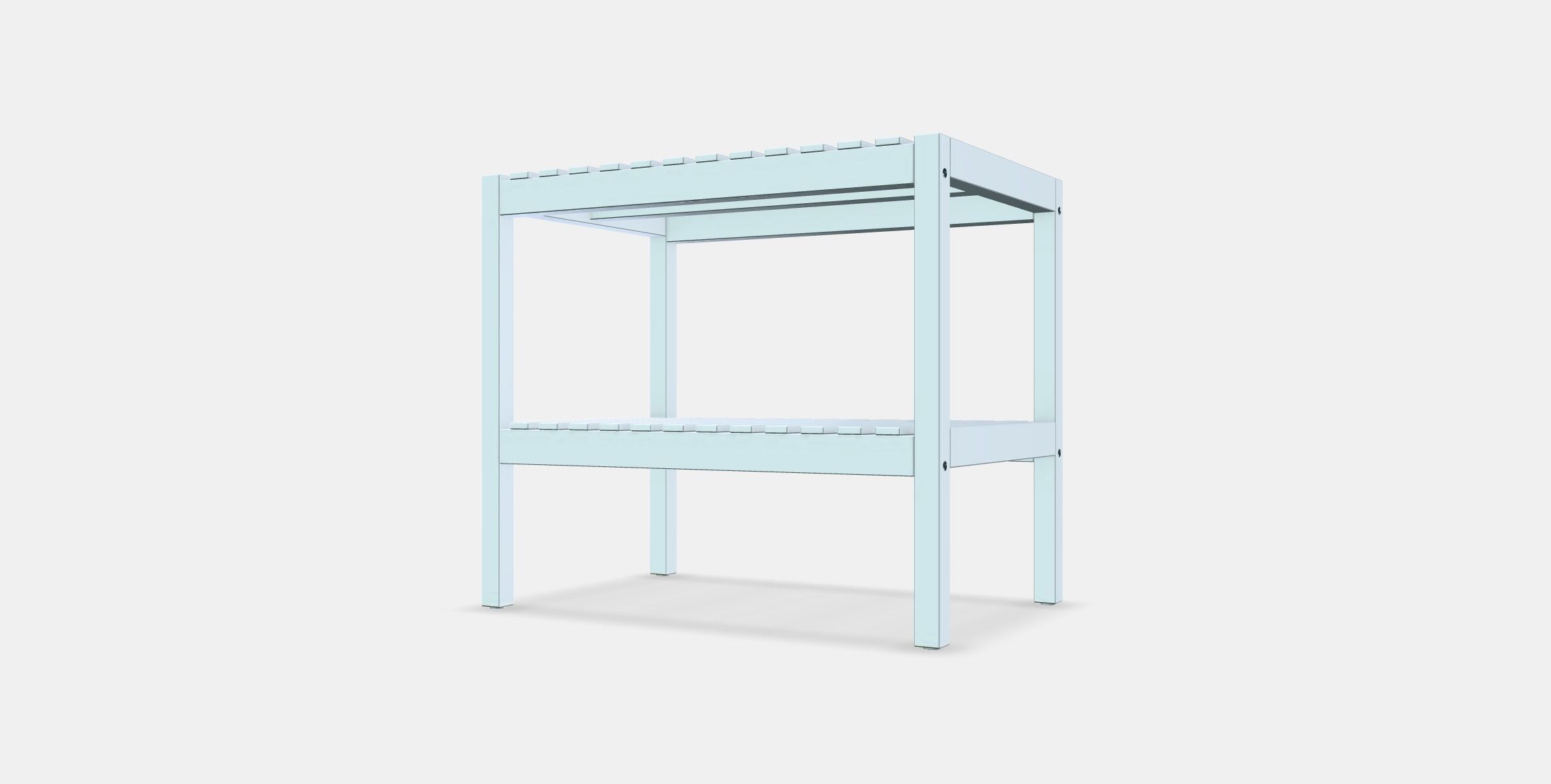 MUSKAN Bench Low-poly 3D model_12