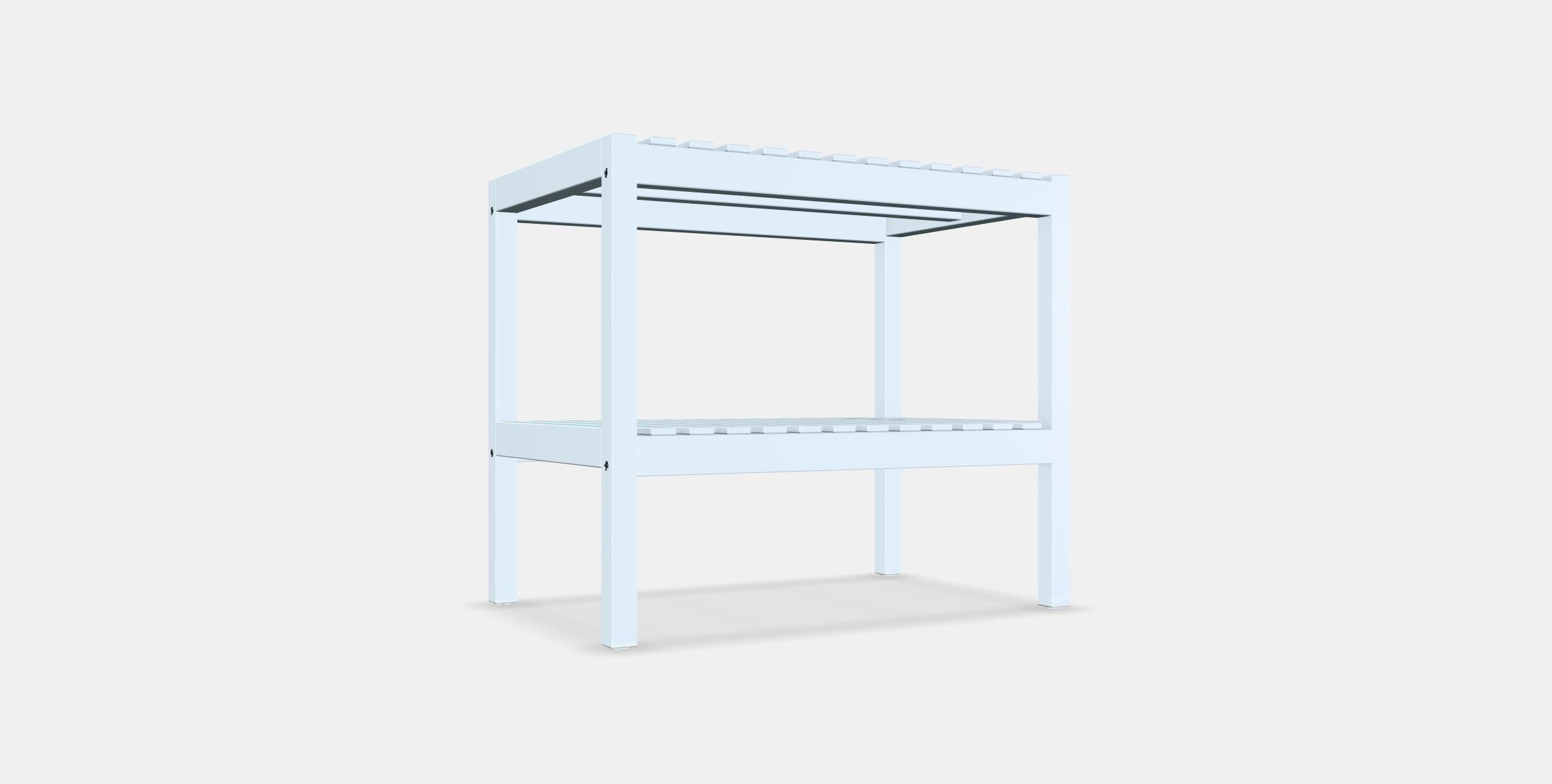 MUSKAN Bench Low-poly 3D model_16
