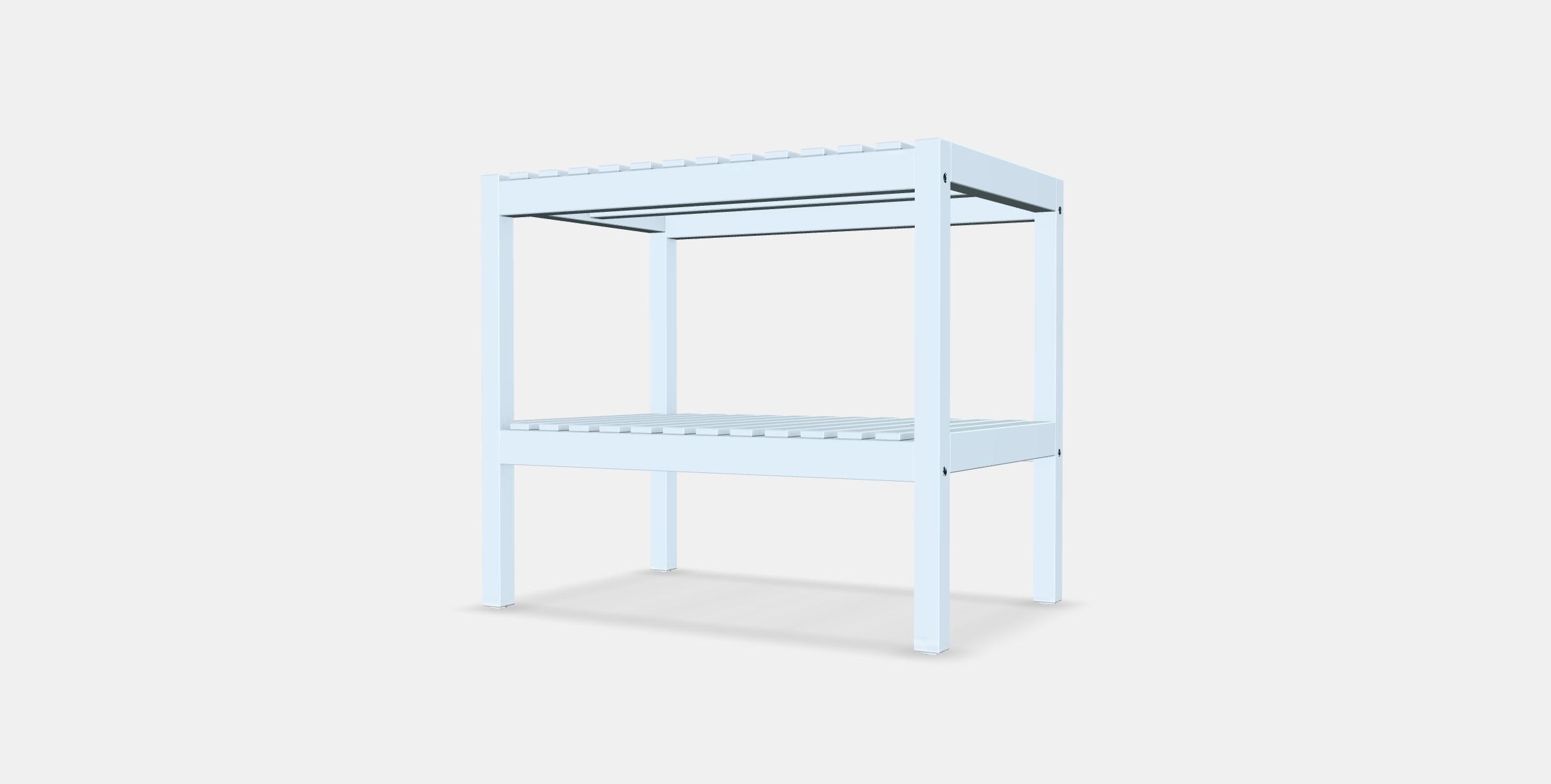 MUSKAN Bench Low-poly 3D model_4