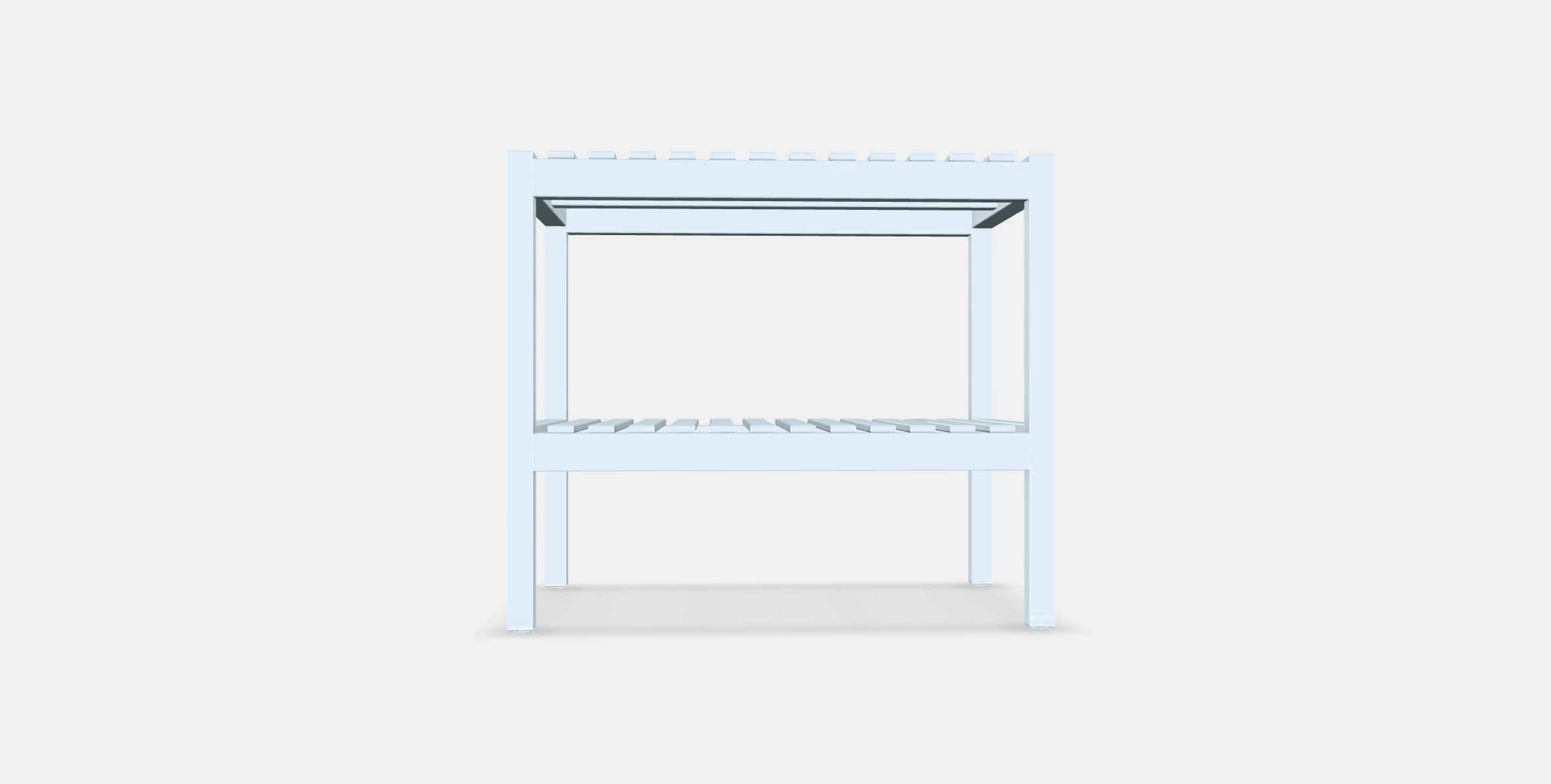 MUSKAN Bench Low-poly 3D model_14