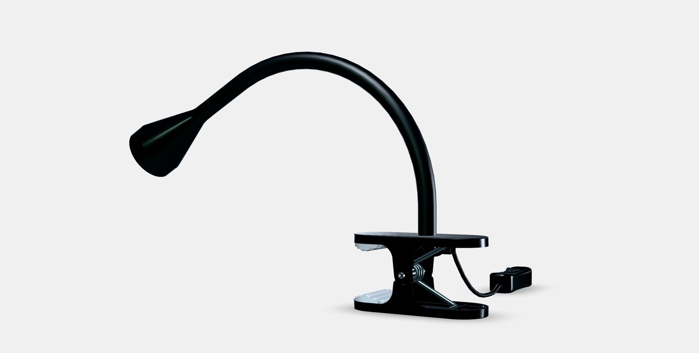 NAVLINGE LED clamp spotlight Low-poly 3D model_13