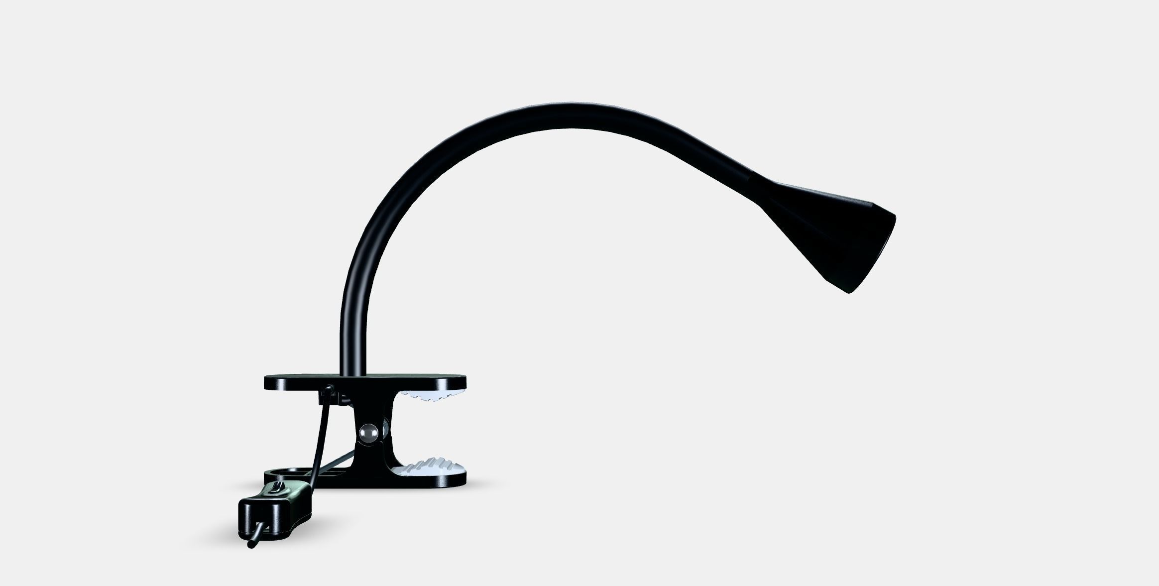 NAVLINGE LED clamp spotlight Low-poly 3D model_15