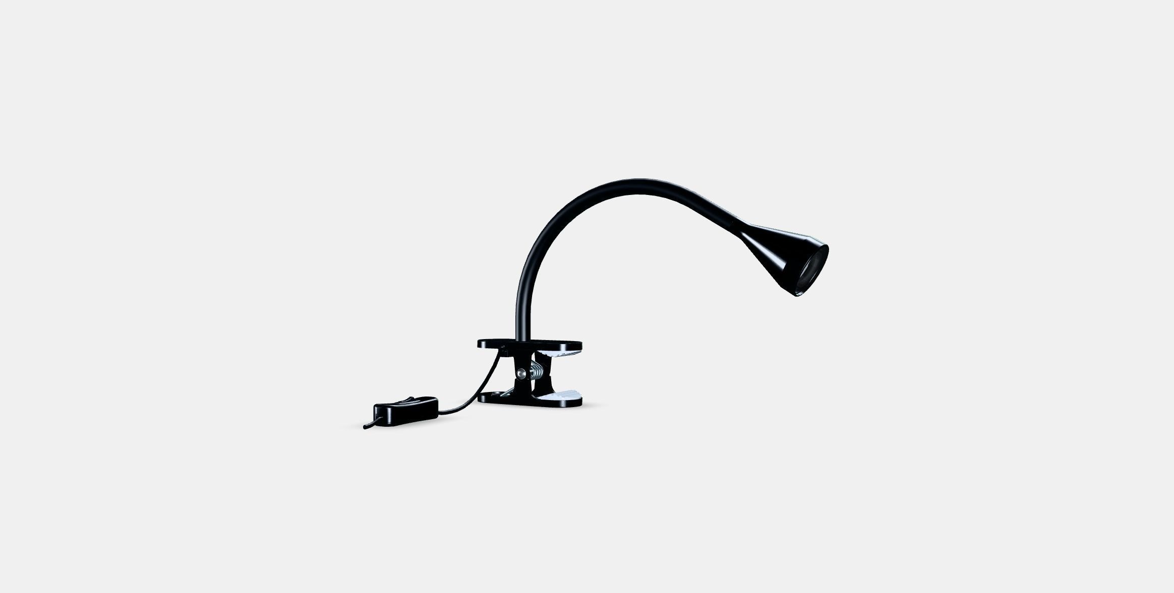 NAVLINGE LED clamp spotlight Low-poly 3D model_5