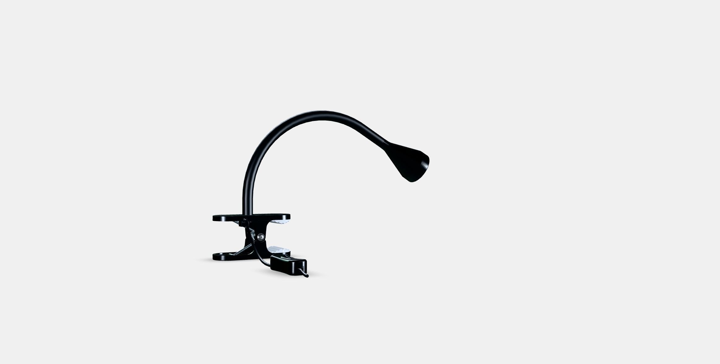 NAVLINGE LED clamp spotlight Low-poly 3D model_16