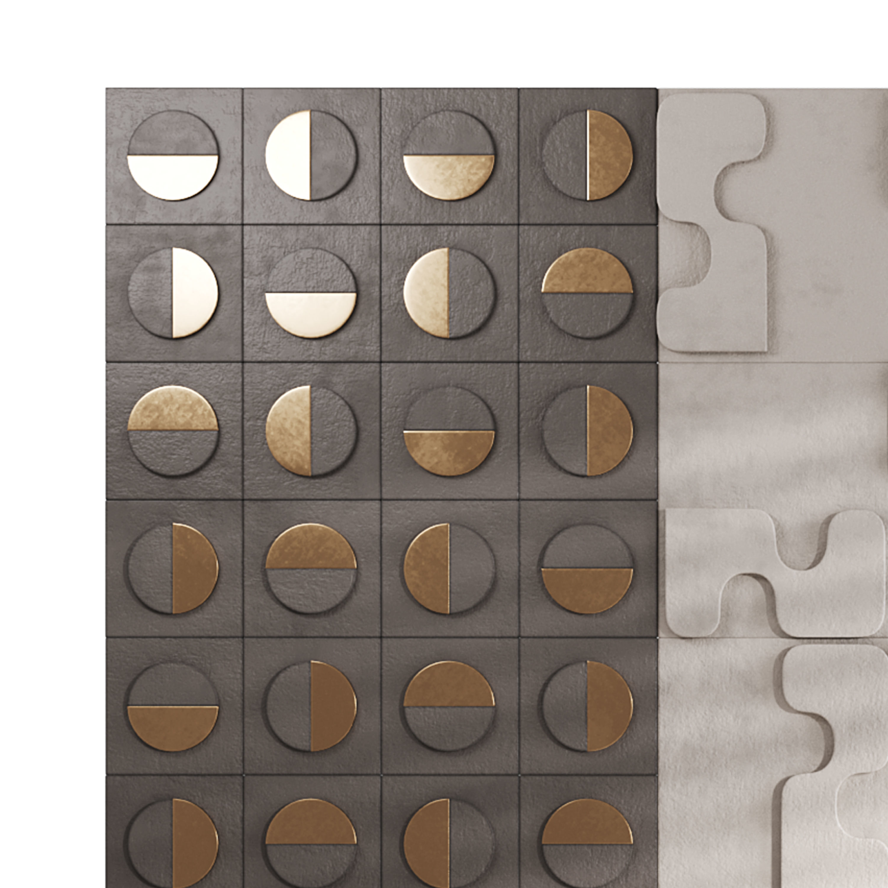 Decorative Wall panel  64 3D model_2