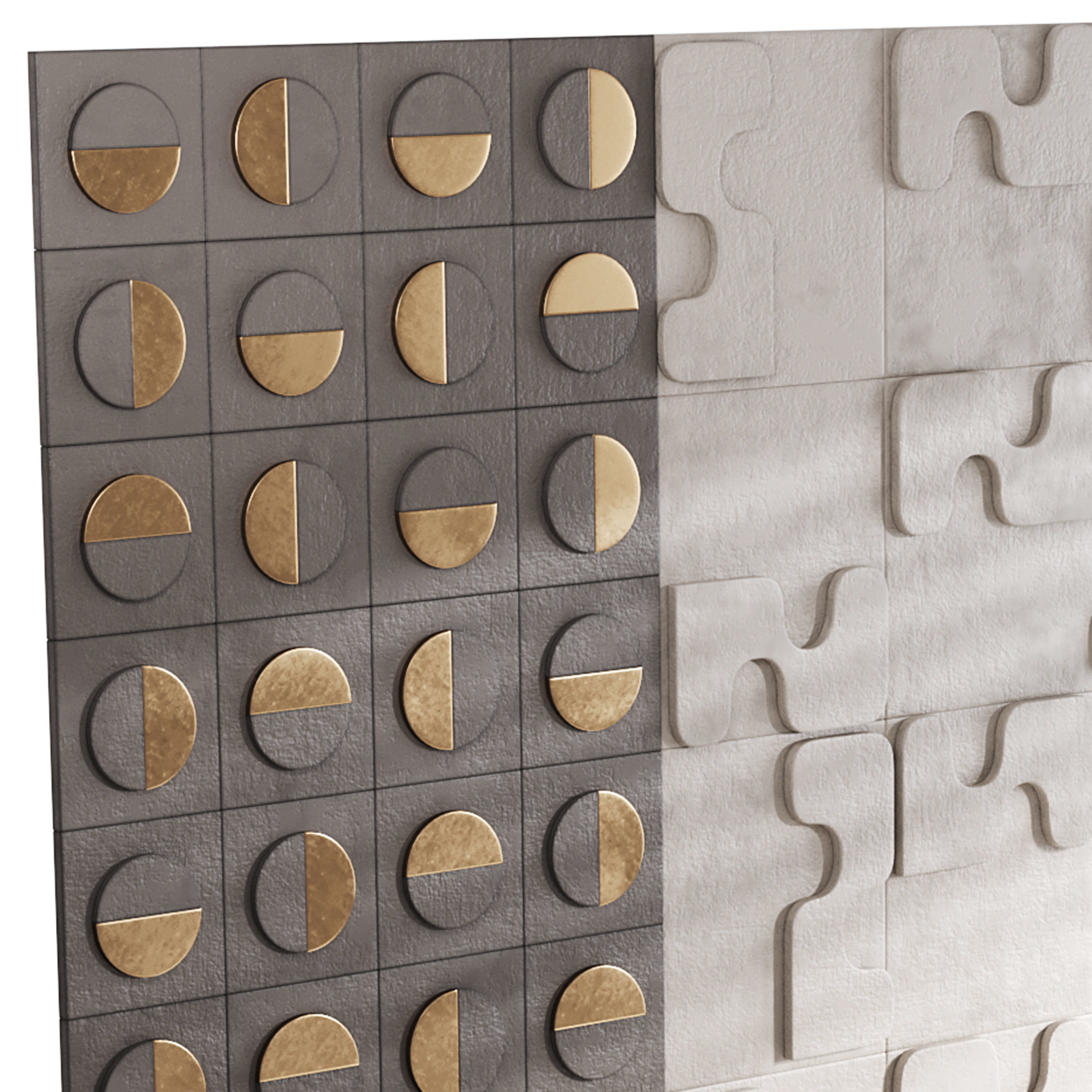 Decorative Wall panel  64 3D model_10