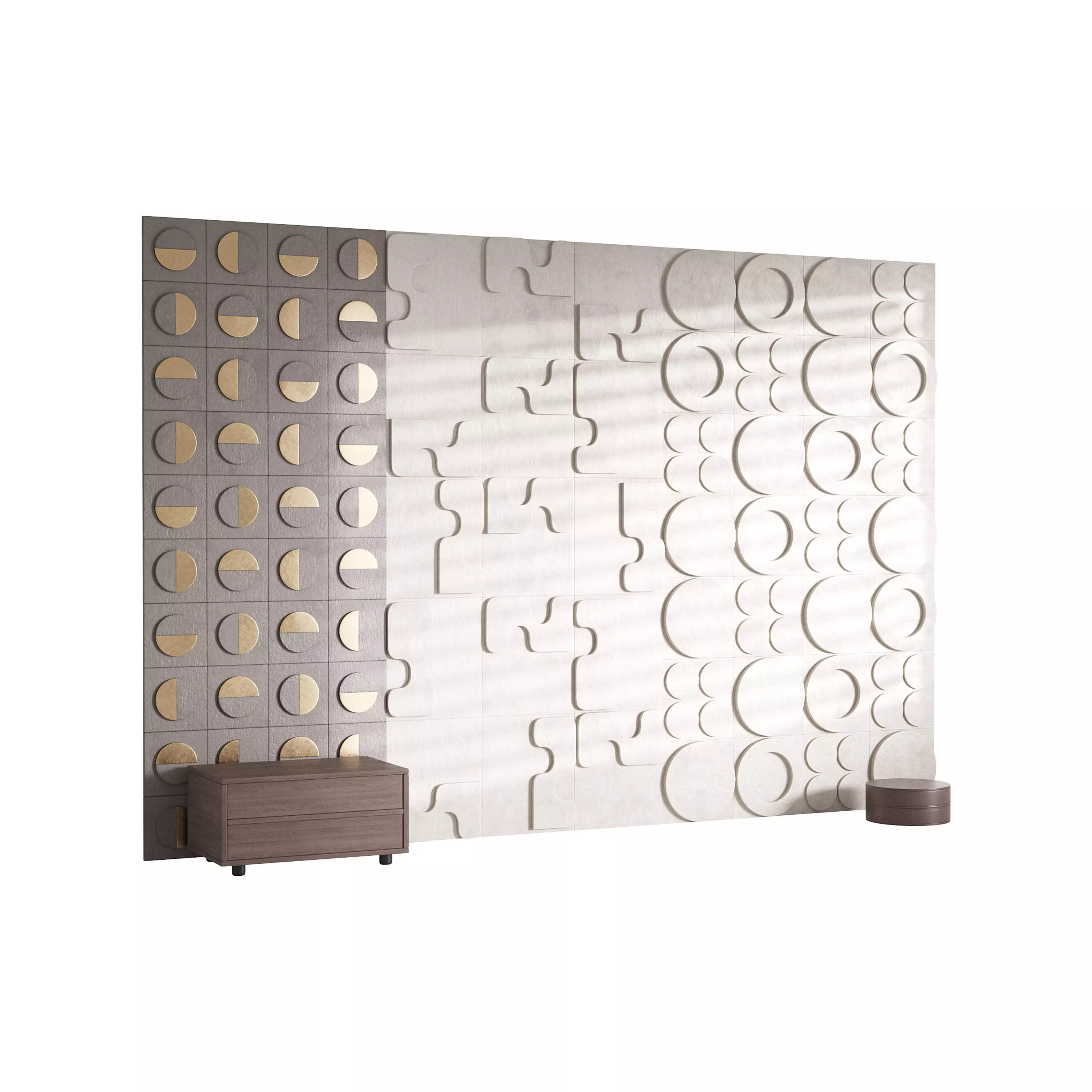 Decorative Wall panel  64 3D model_0