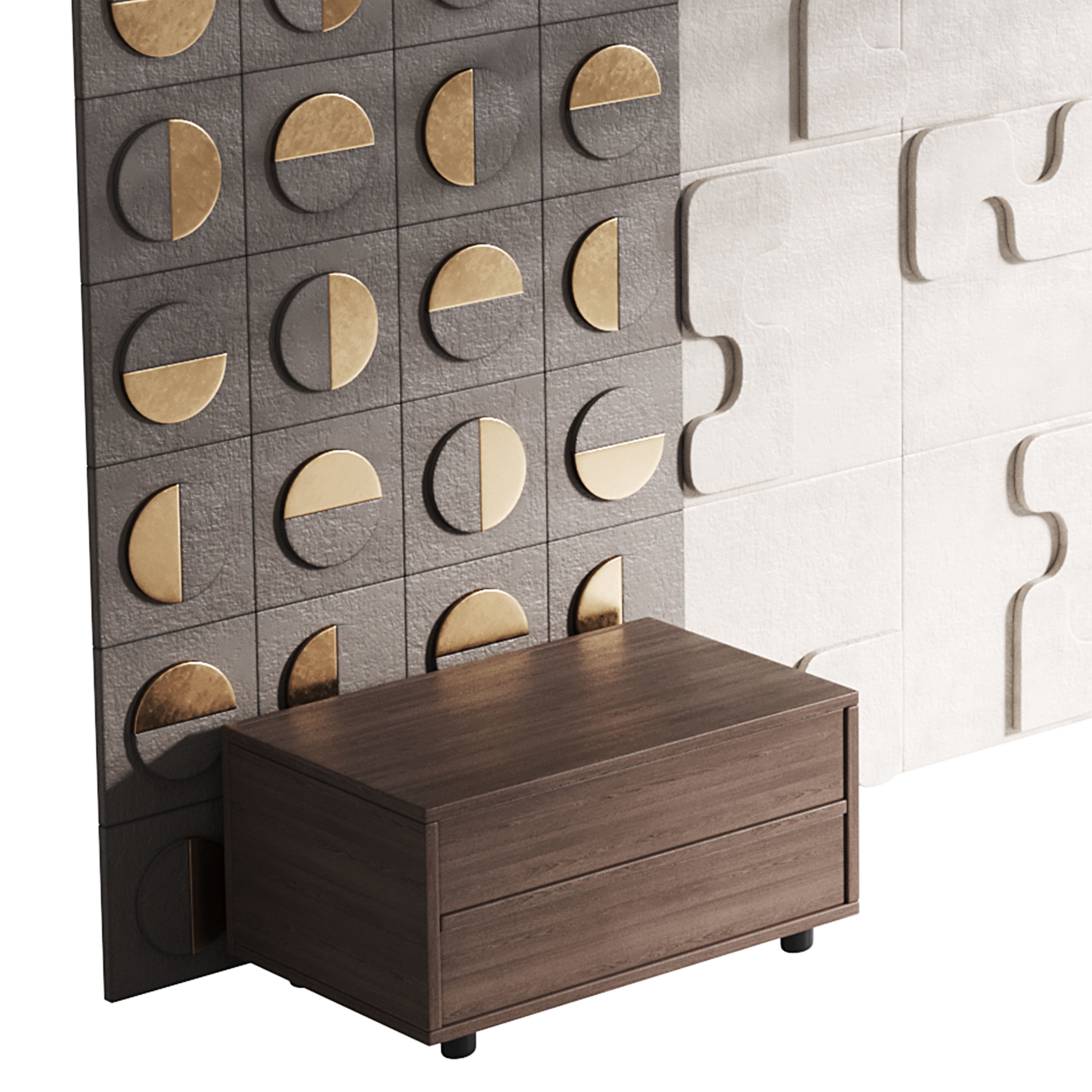 Decorative Wall panel  64 3D model_9