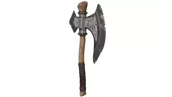 Medieval Axe 3D model