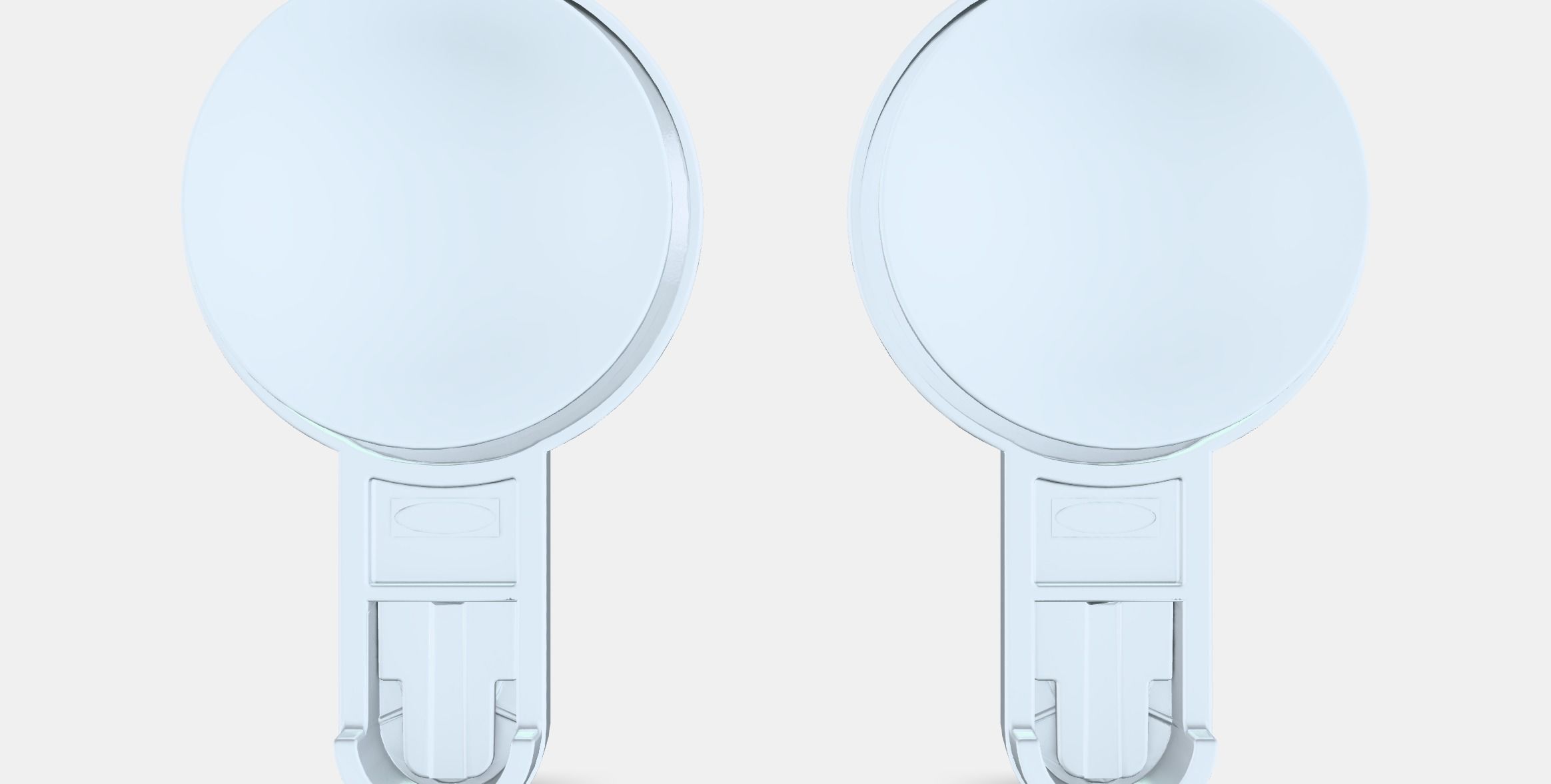 TISKEN Hook with suction cup Low-poly 3D model_15